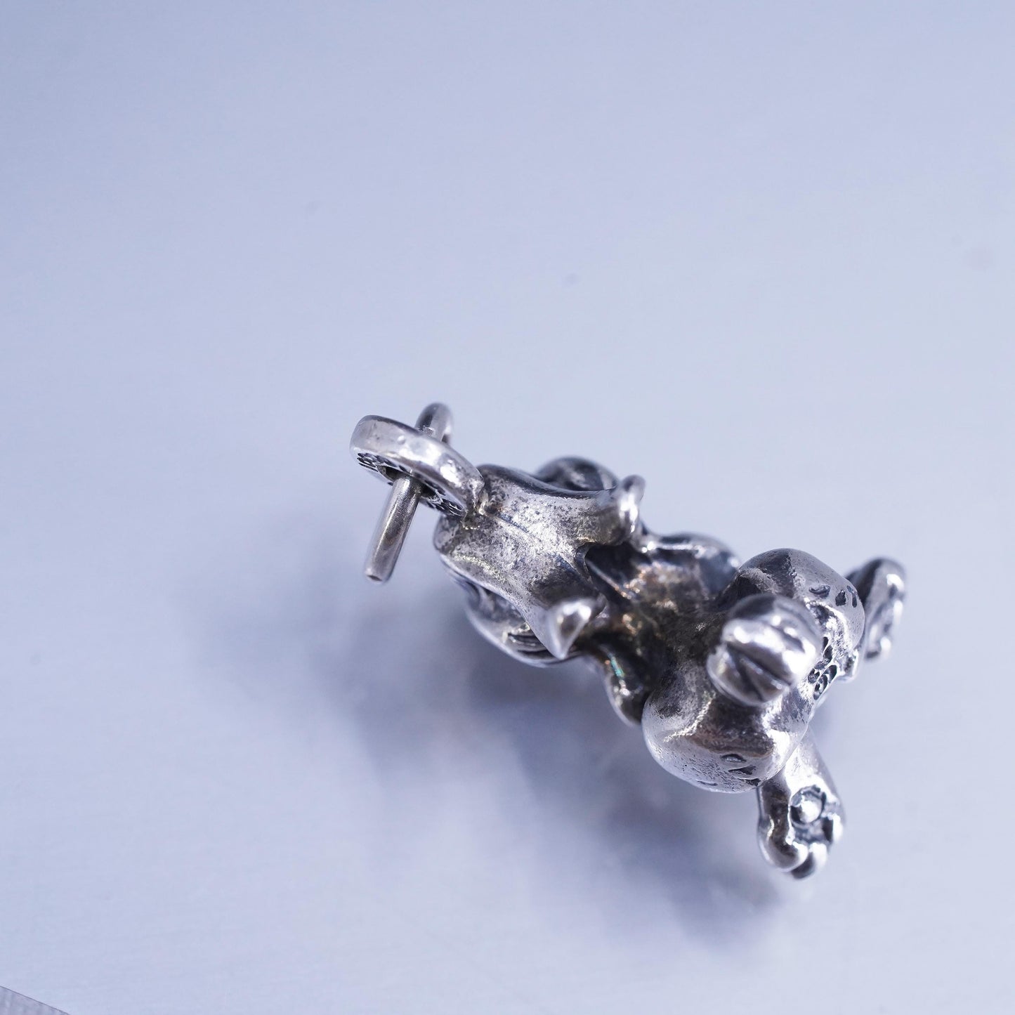 Jaq Disney Limited Edition Sterling Silver 925 Charm Pendant 3D bunny Thumper