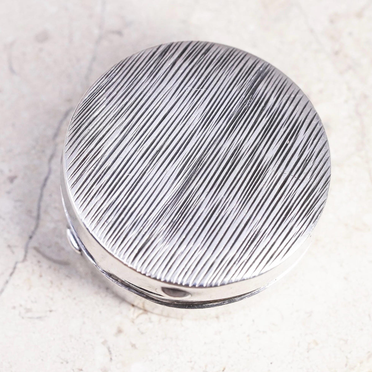 Vintage Birks sterling 925 Silver gift box Pendant, 925 silver jewelry box