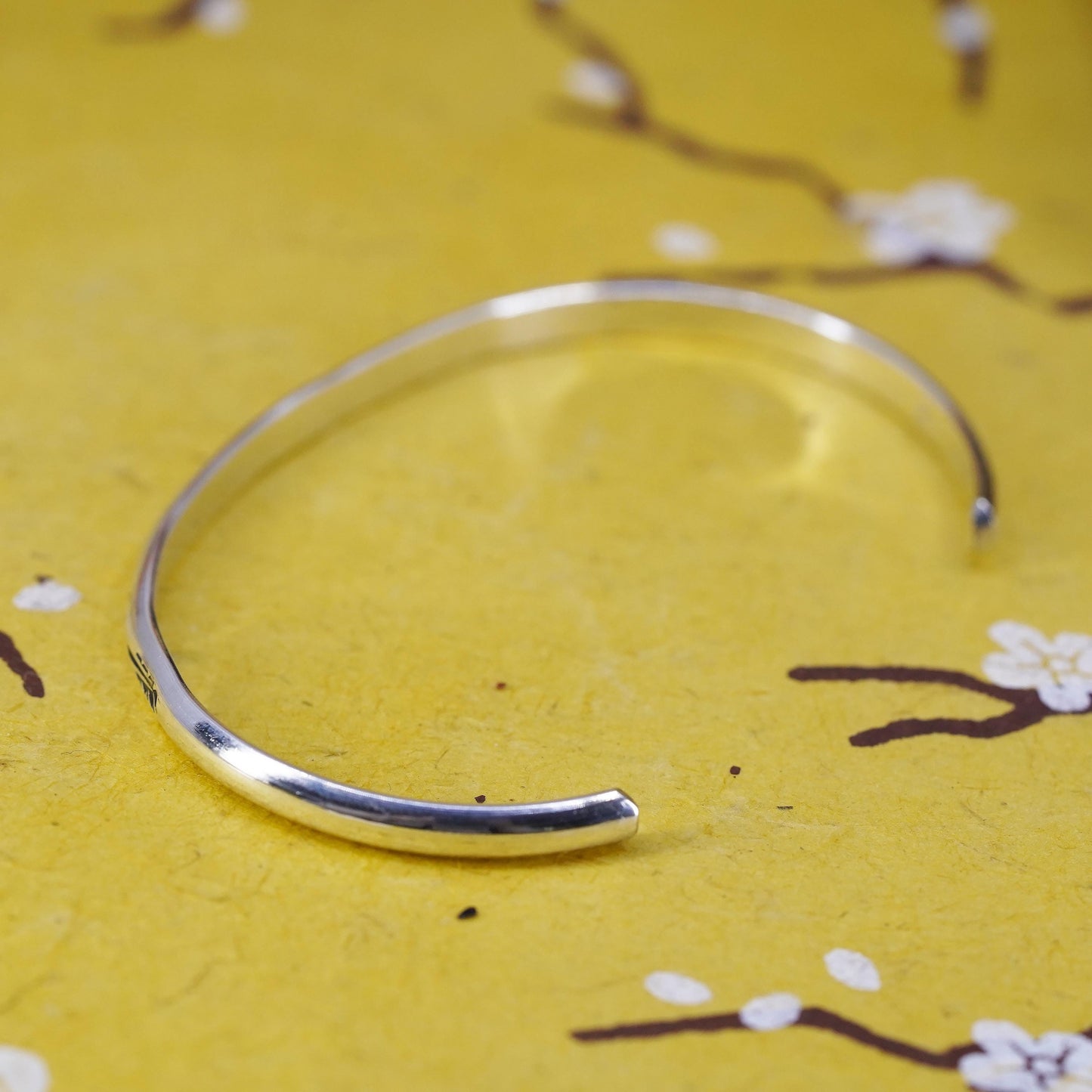 7", Vintage Arnold Maloney Sterling silver bracelet, southwestern 925 cuff