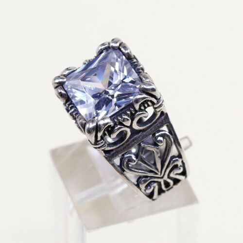Sz 5 Rare Retired Silpada Silpada Uptown Sterling 925 Silver Handmade Ring R0981