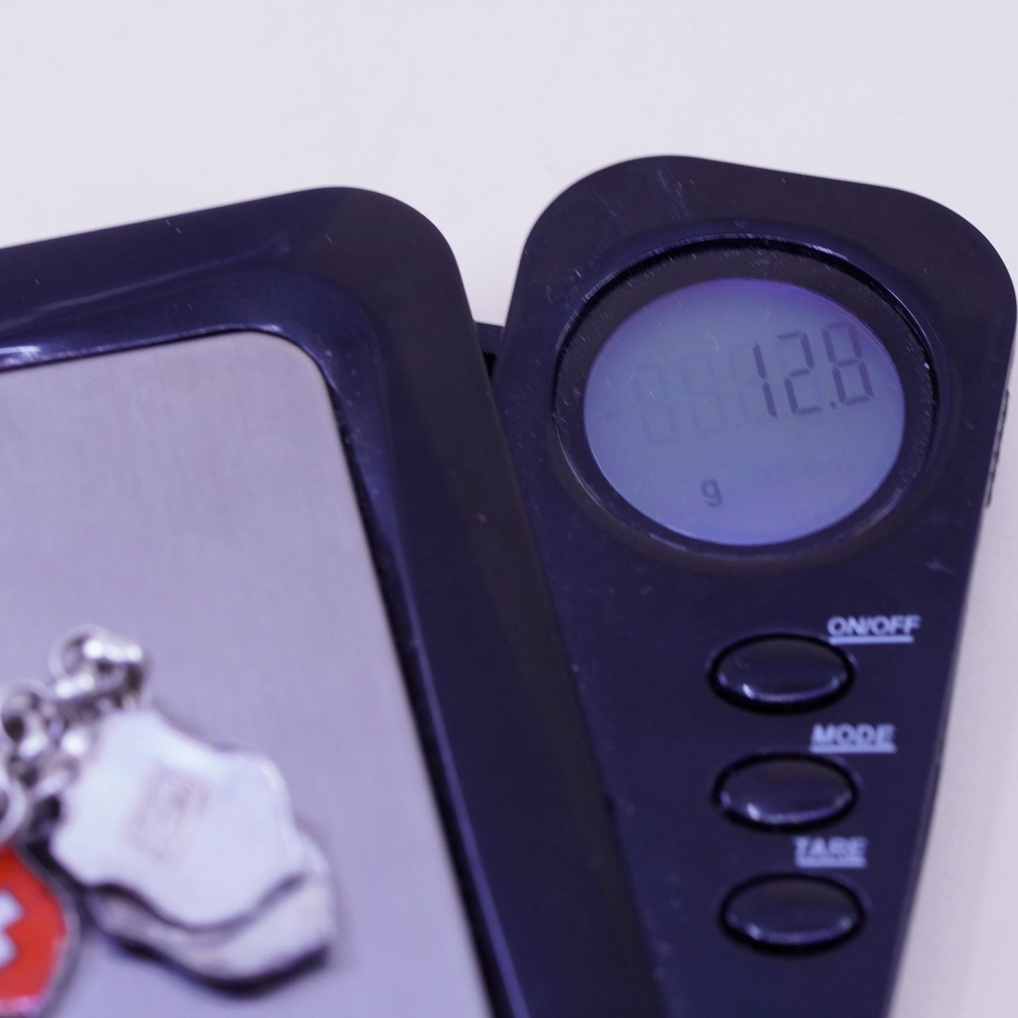 6.75”, sterling 925 silver circle chain bracelet world traveler 835 danish flag