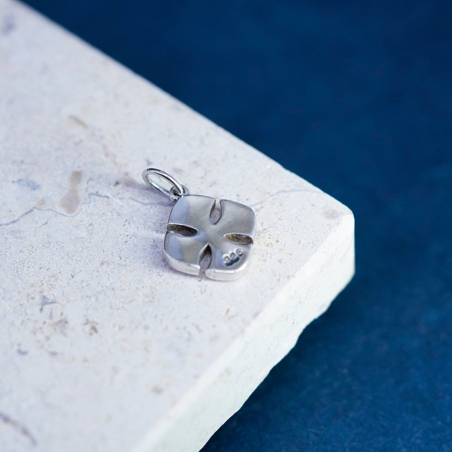 Vintage Sterling silver handmade pendant, 925 cross charm