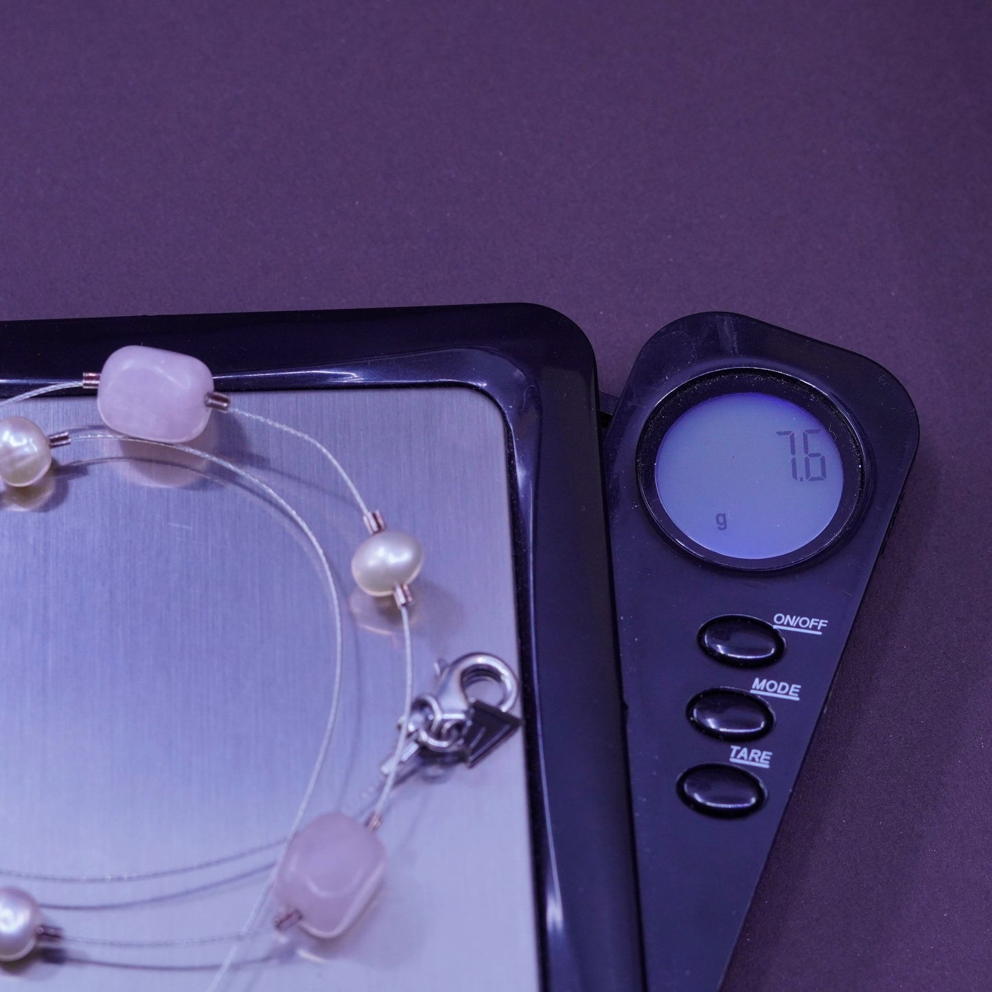 Silpada Crystal Quartz & Sterling 925 Silver handmade clasp