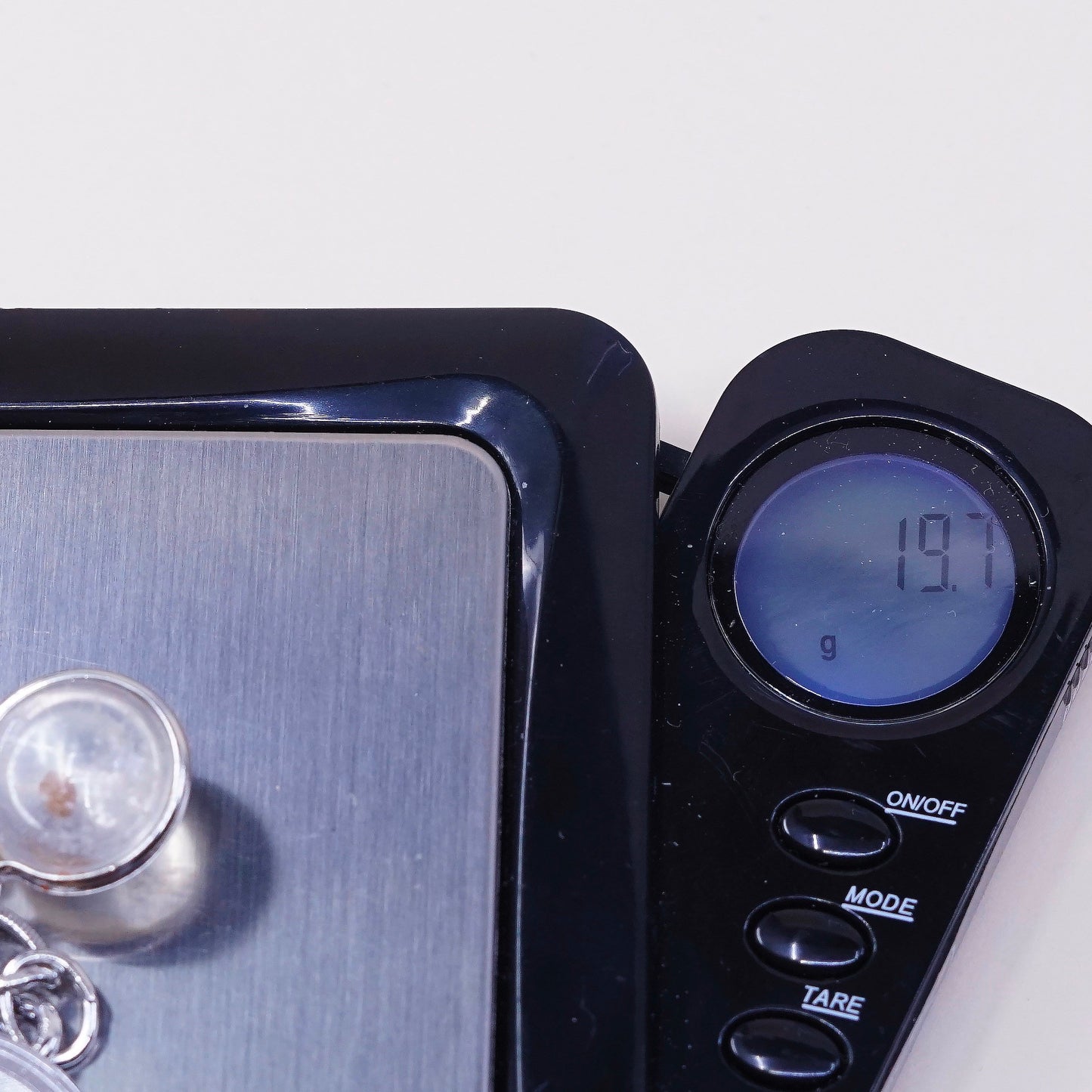 6.75”, vtg sterling 925 silver figaro, handmade bracelet w/ satan, matador, ski