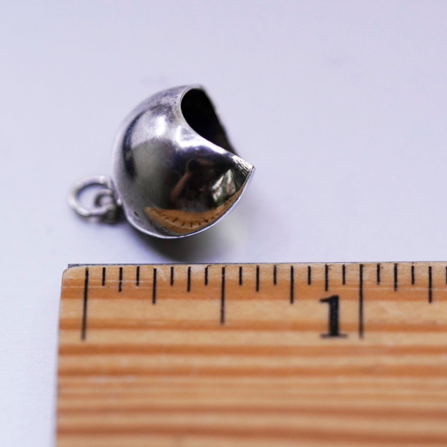 Vintage Sterling 925 silver chime harmony ball, 925 bell, does ring