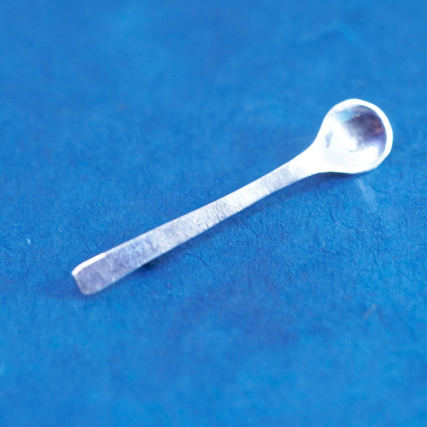 Vintage huge sterling silver handmade brooch, 925 mini spoon