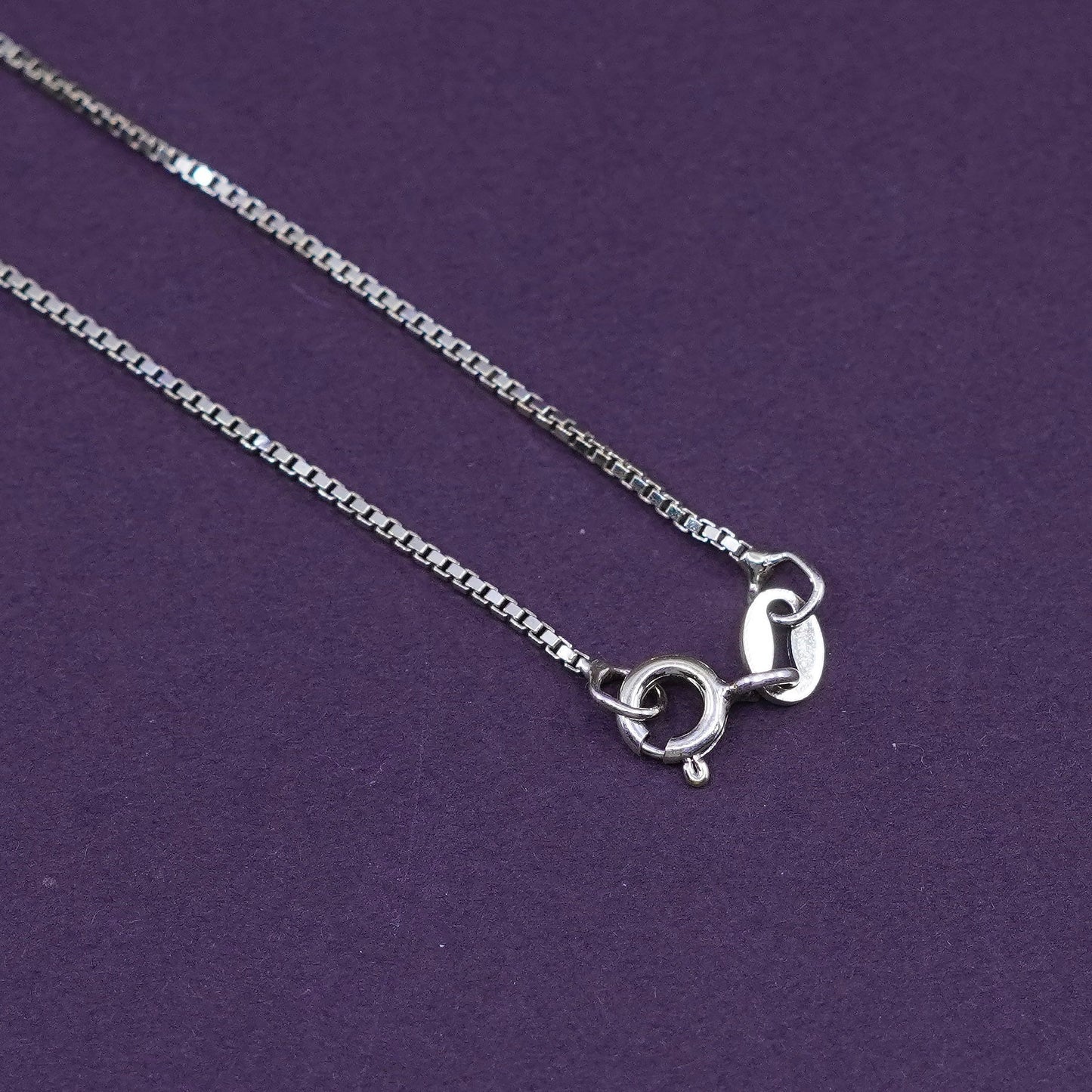 16”, Danecraft vermeil gold filled Sterling silver chain, Italy 925 necklace