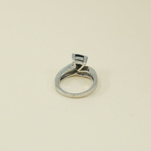 Sz 9, Vtg Sterling Silver Ring, 925 Silver Band W/ opal n amethyst