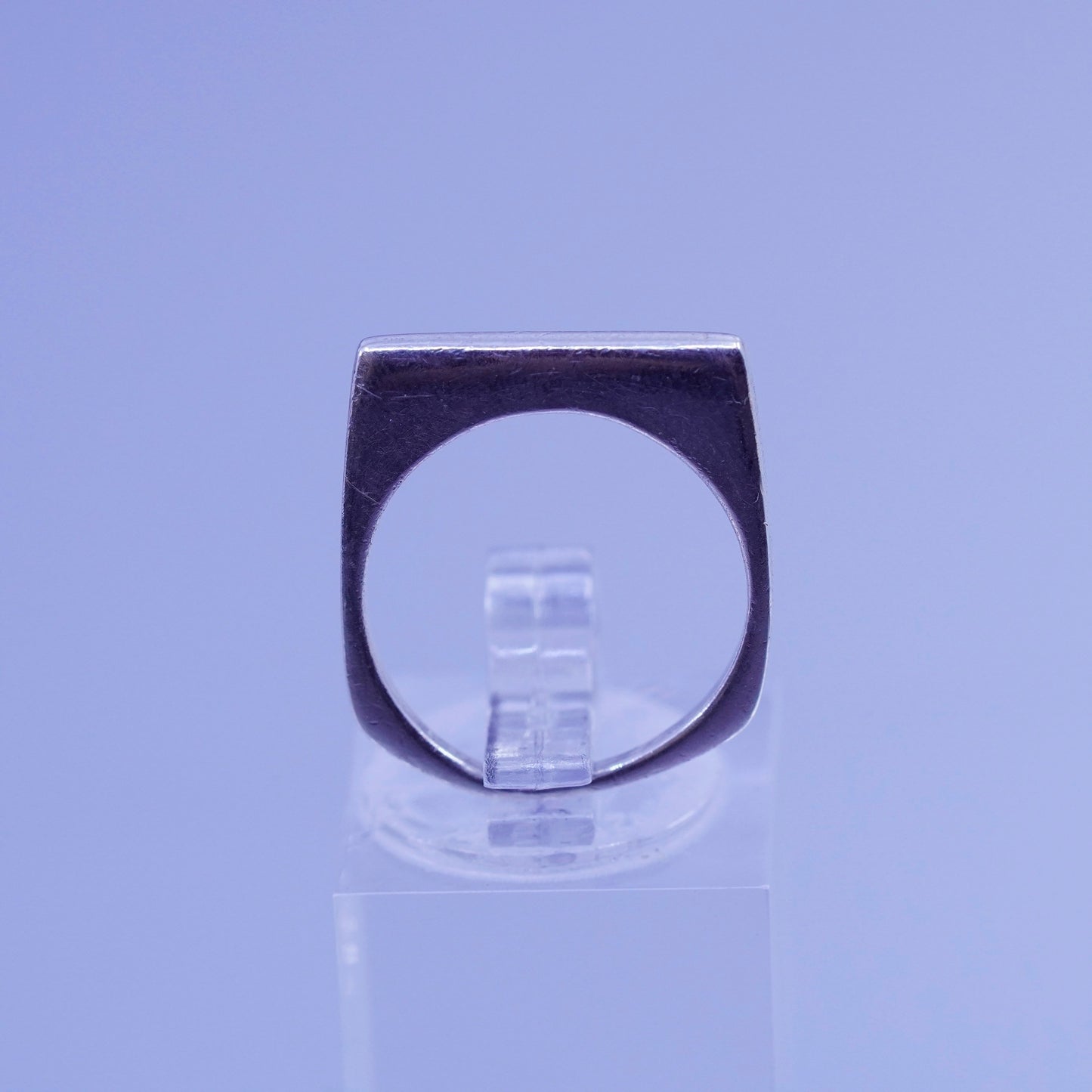 Size 6, vintage Sterling 925 silver ring, stackable band