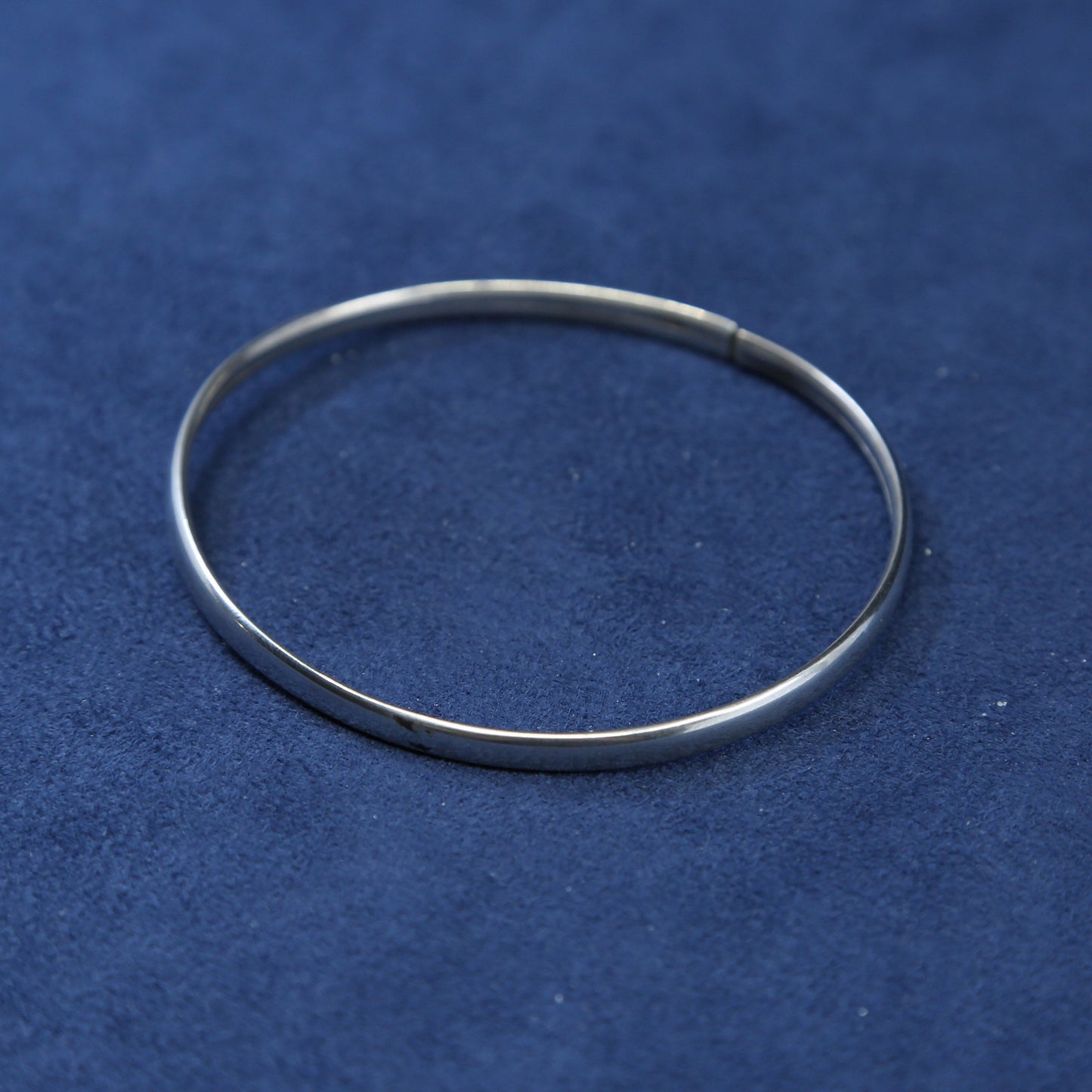 7.5", vtg sterling silver handmade bracelet, 925 bangle, stamped 925 GP32