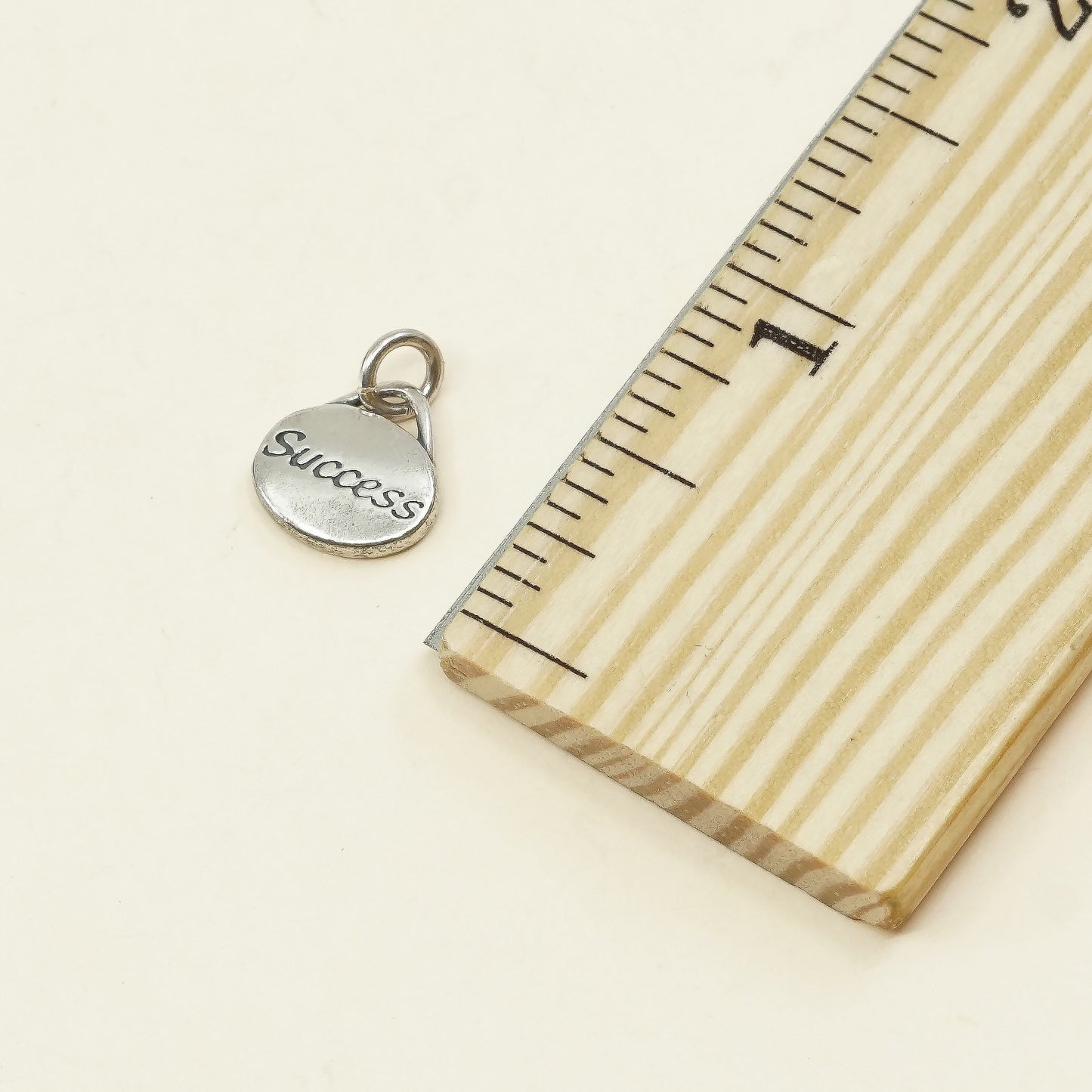 VTG SLC sterling silver handmade pendant,925 tag charm with "dream" engraved