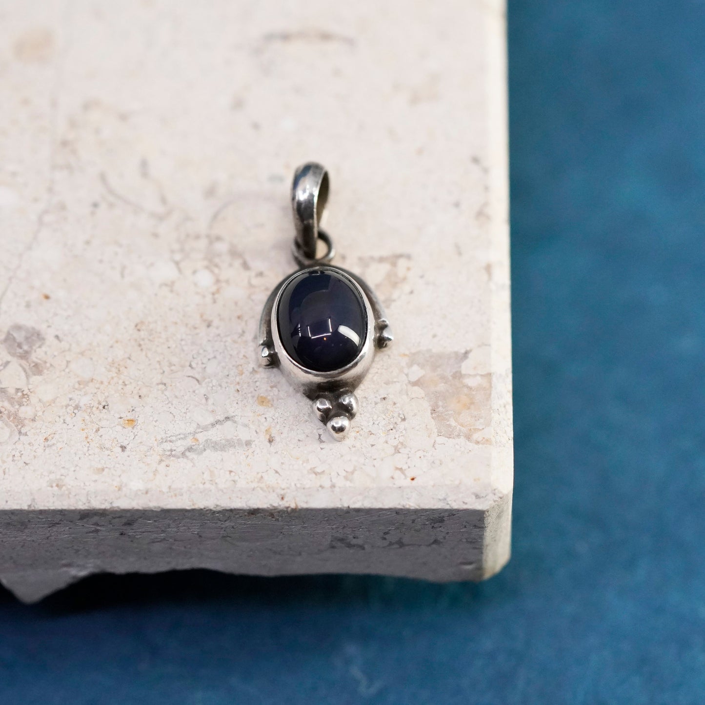 Vintage Sterling silver Handmade charm, 925 pendant