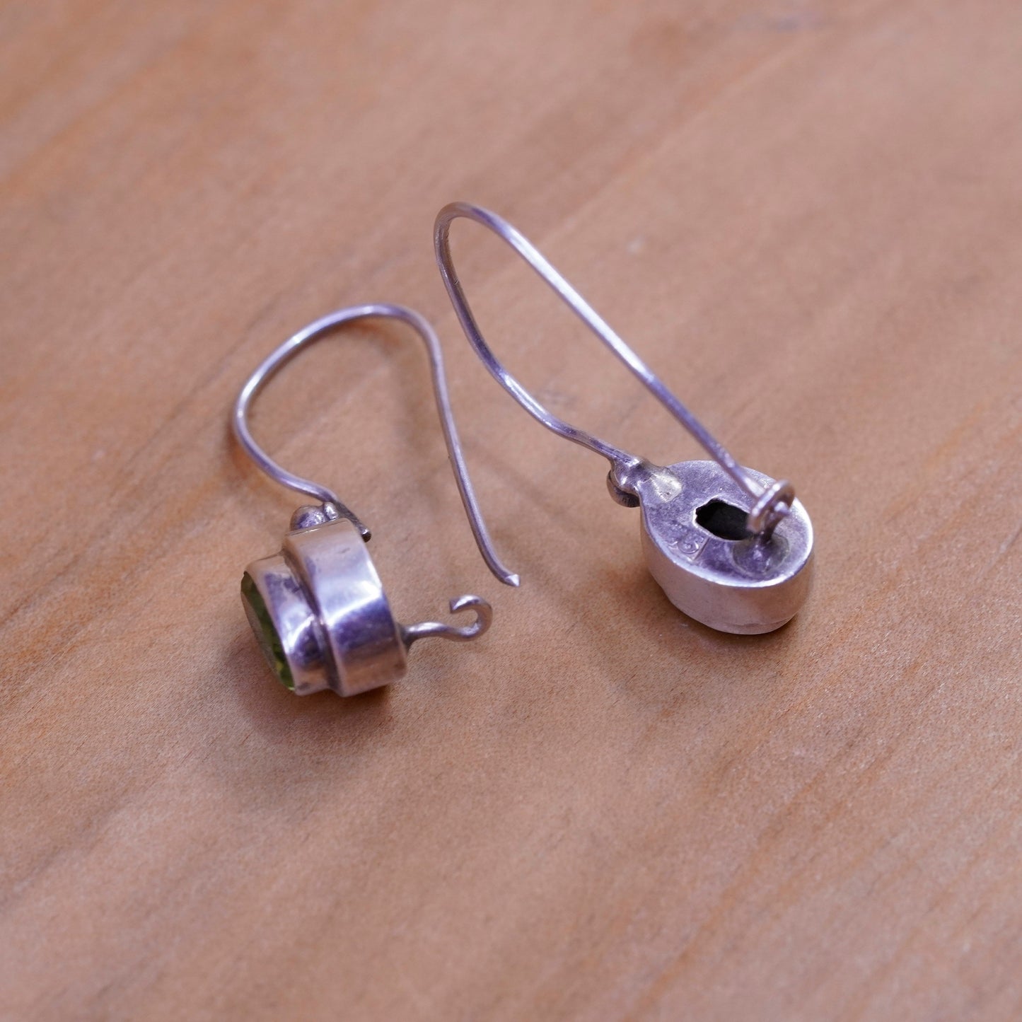 Vintage Sterling 925 silver Handmade earrings with cluster pearl