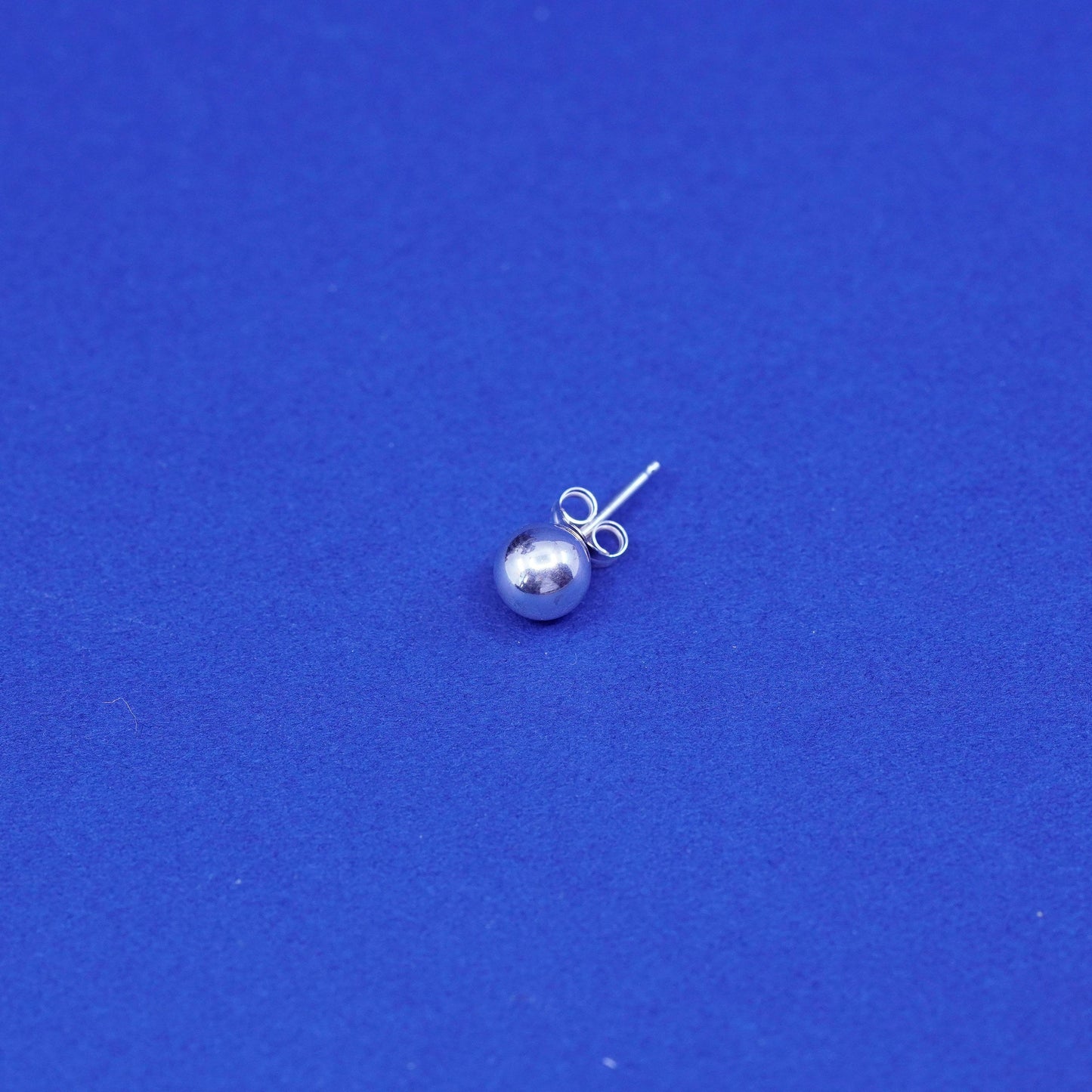 Vintage Sterling 925 silver handmade earrings, 925 studs, Stamped 925