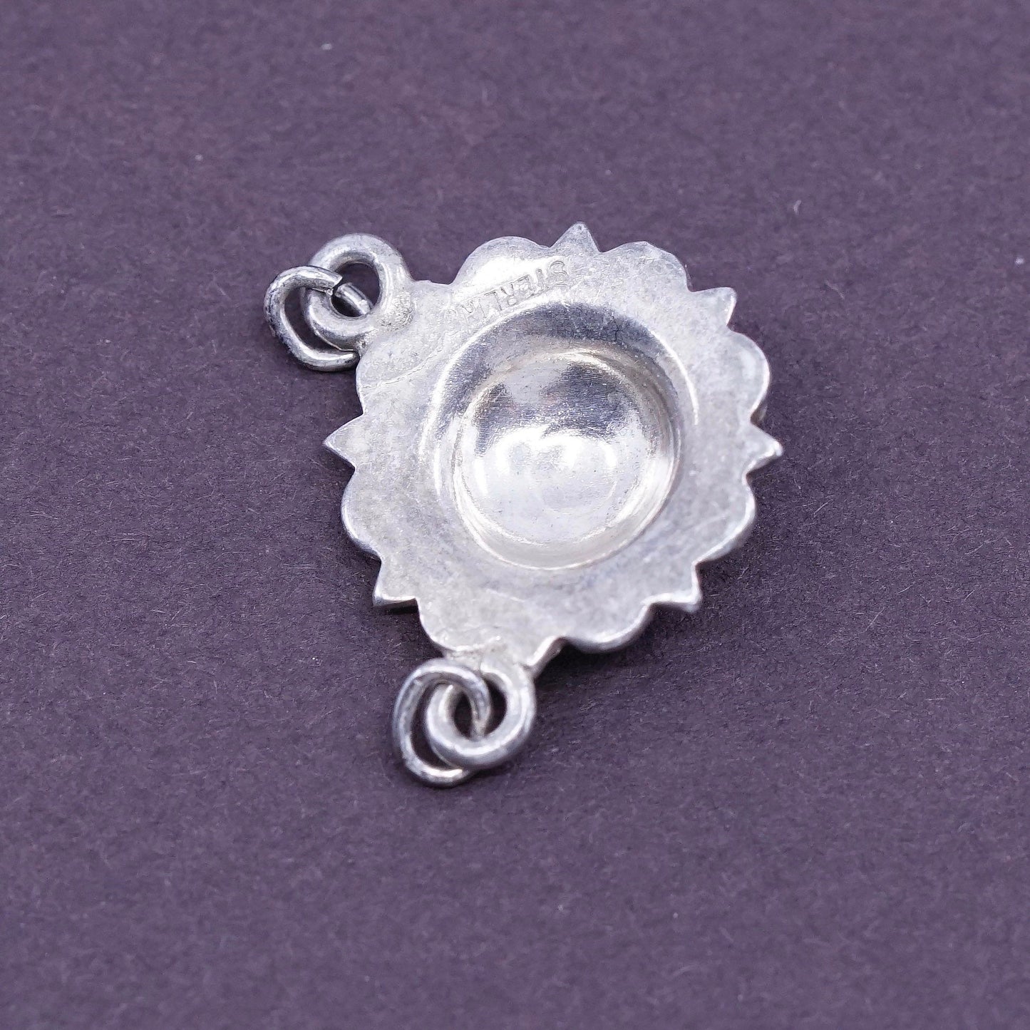 Vintage Sterling 925 silver handmade pendant