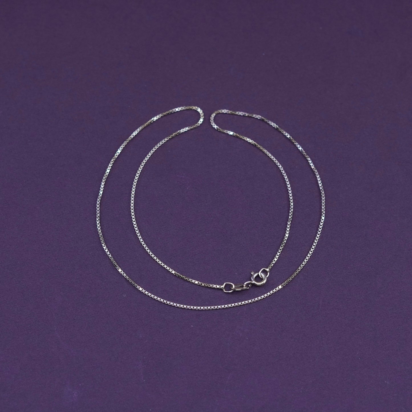 16”, Danecraft vermeil gold filled Sterling silver chain, Italy 925 necklace