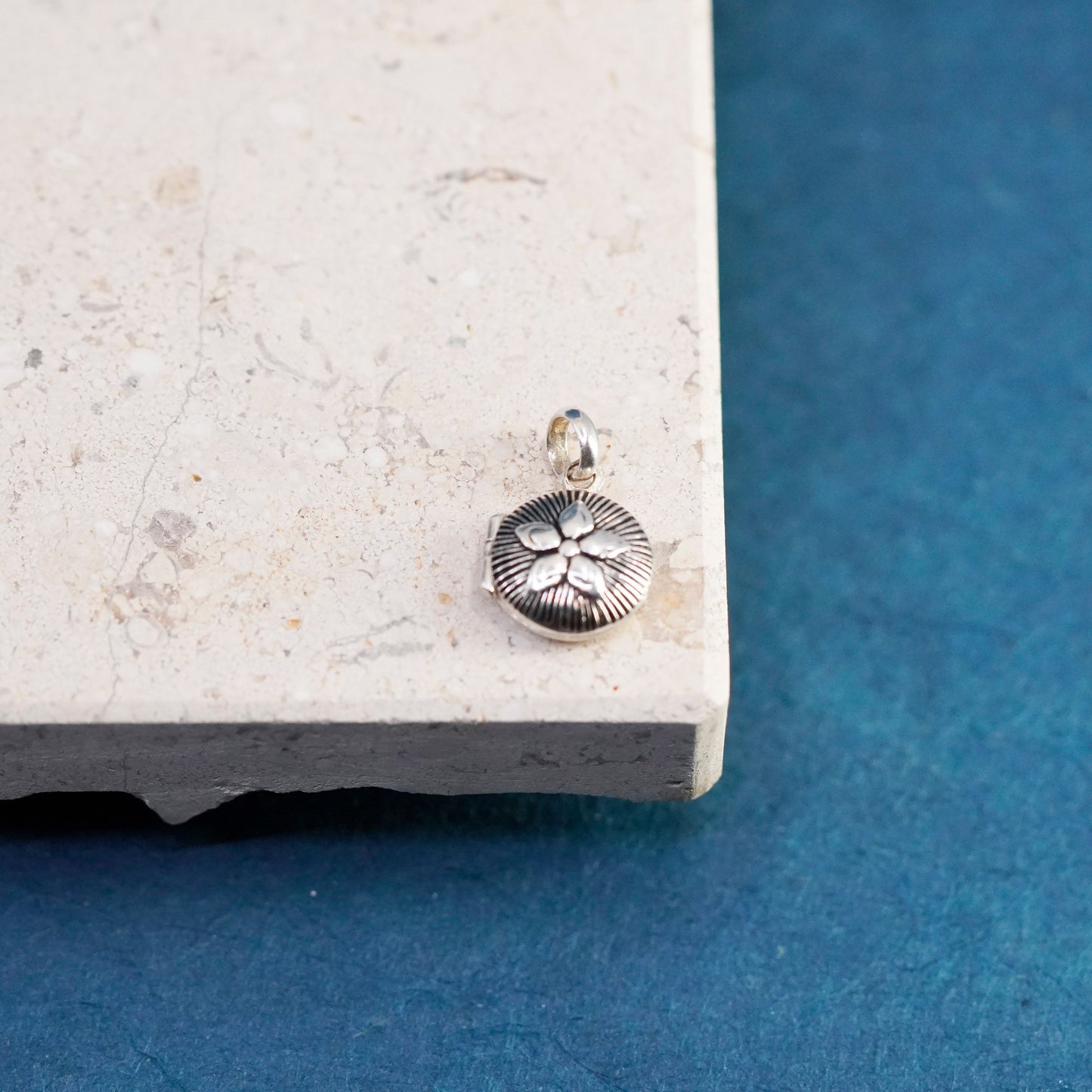 sterling silver handmade pendant, 925 photo locket charm “my daughter my love