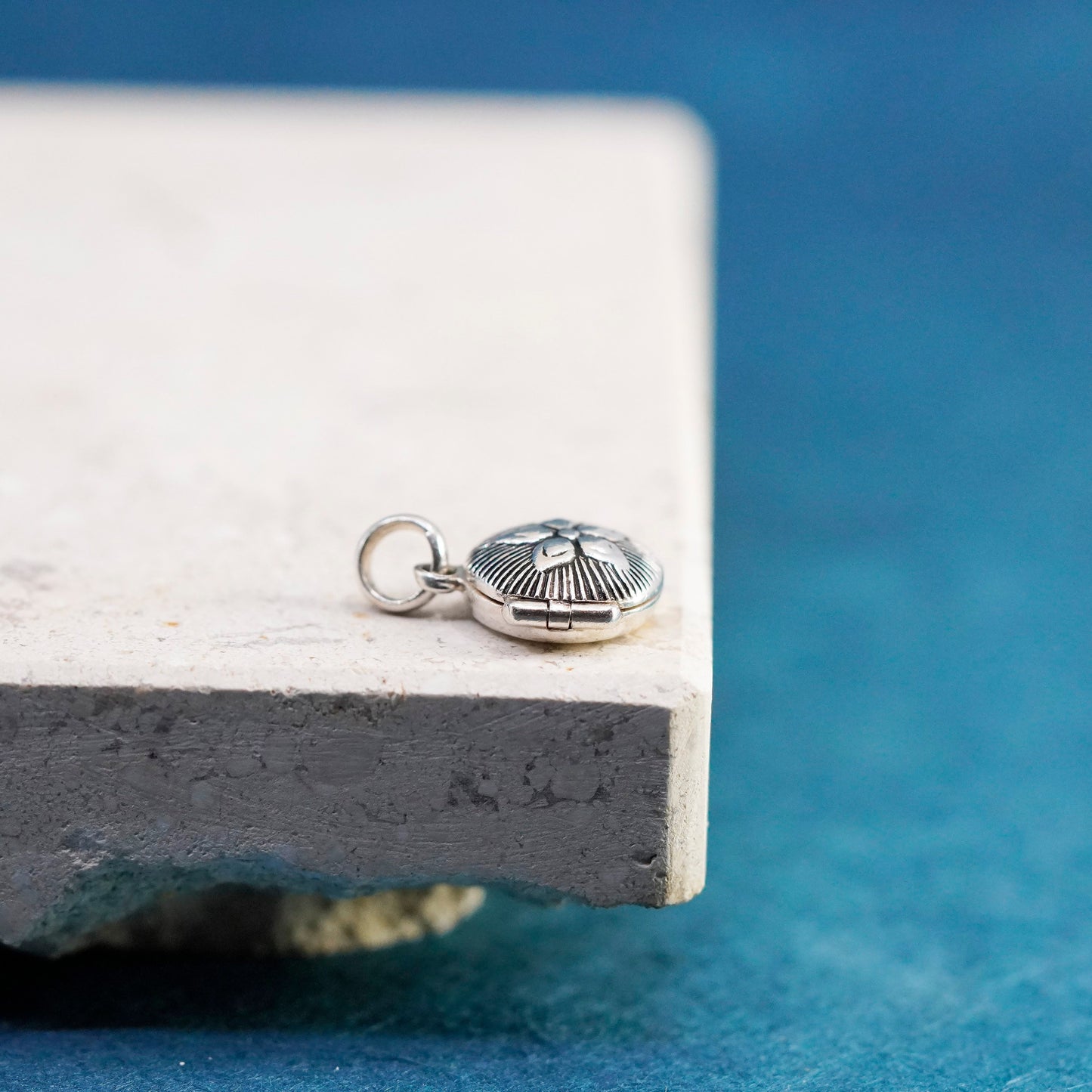 sterling silver handmade pendant, 925 photo locket charm “my daughter my love
