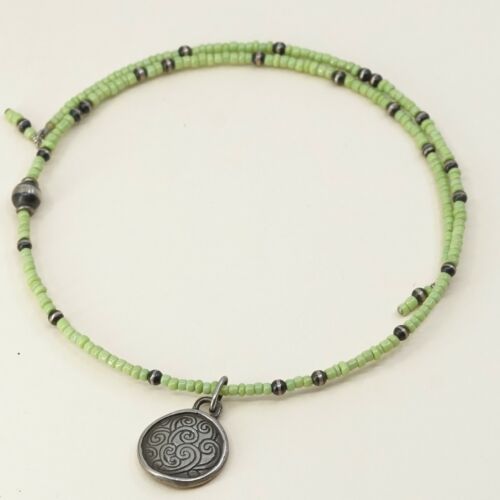 Sterling silver handmade necklace, solid 925 N Turquoise beads Choker Collar