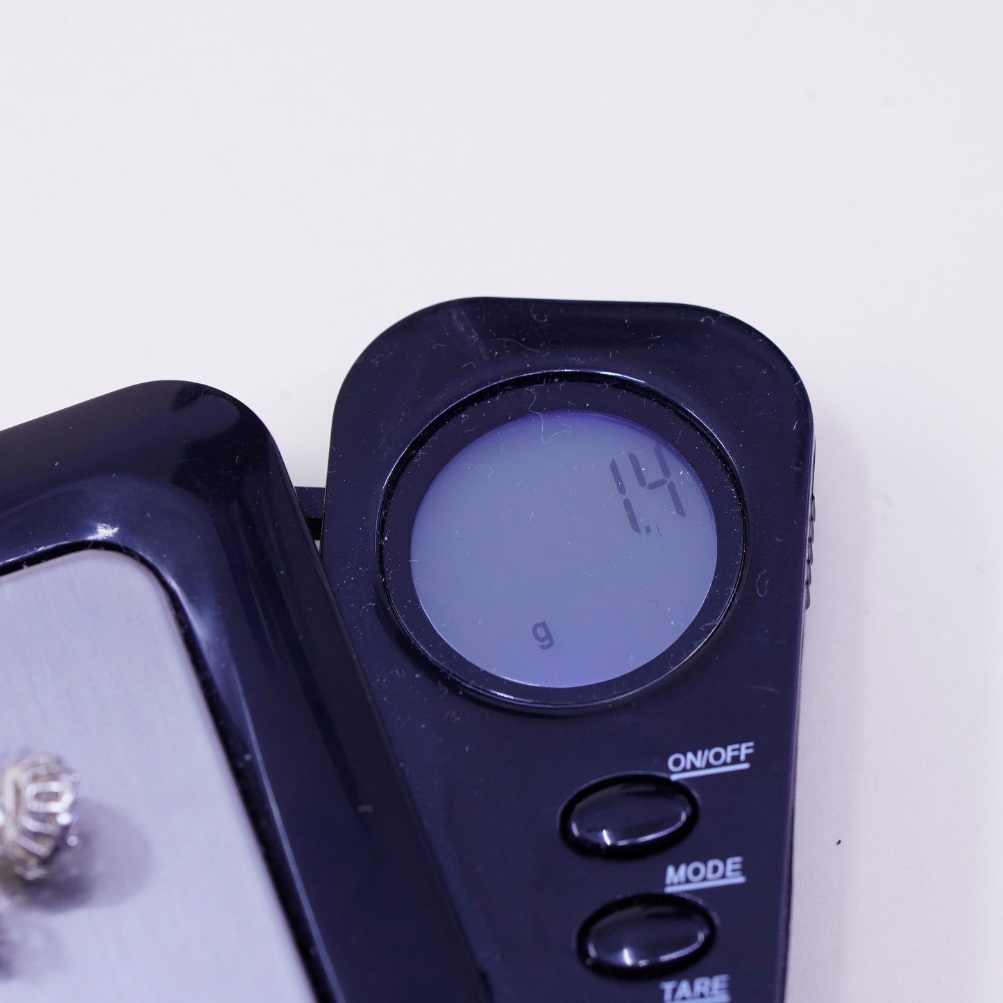 Vintage sterling silver earrings, 925 studs with cluster round cz