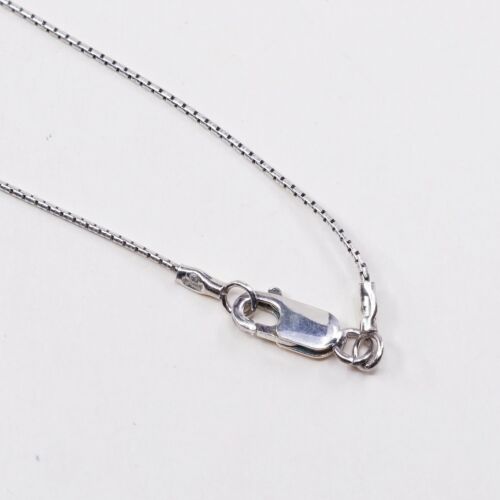 35”, Silpada Sterling 925 Handmade Silver & Sunstone Necklace N1190 Pendant