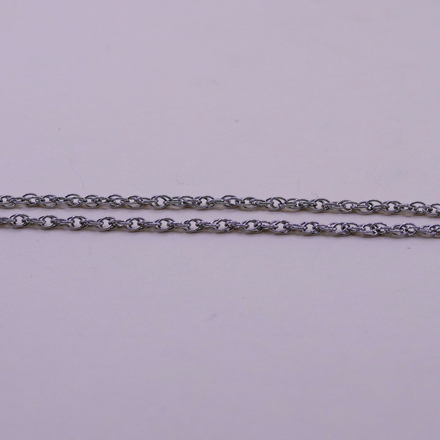 6.75”, sterling silver bracelet, 925 Singapore chain anklet w/ initial D charm