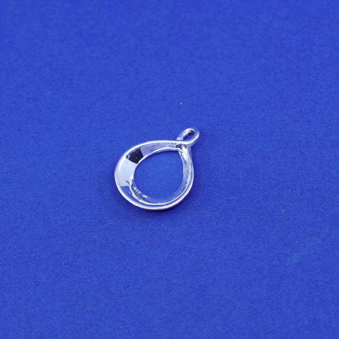 Sterling silver handmade prayer pendant, 925 infinity loop “my sister, friend”