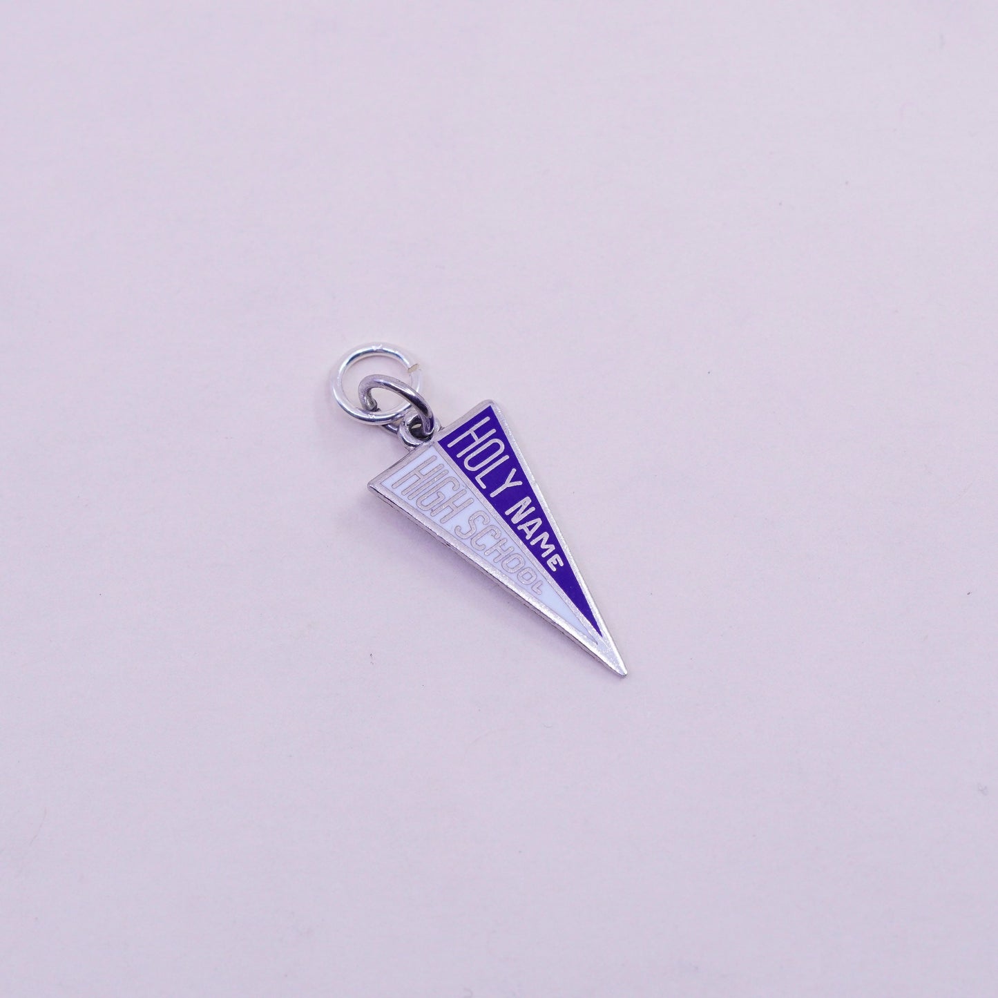 Sterling silver handmade star pendant, 925 cross, book engraved “holy bible