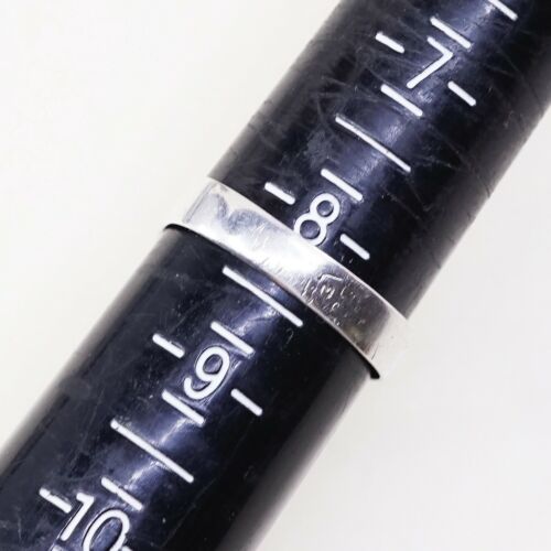So 8.25, Vintage Mexico sterling silver handmade ring, Modern 925 With Sodalite