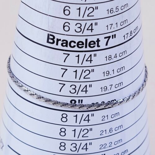 8”, 4mm, Sterling Silver Handmade Flatten Nugget Bracelet, Stamped 925 Italy