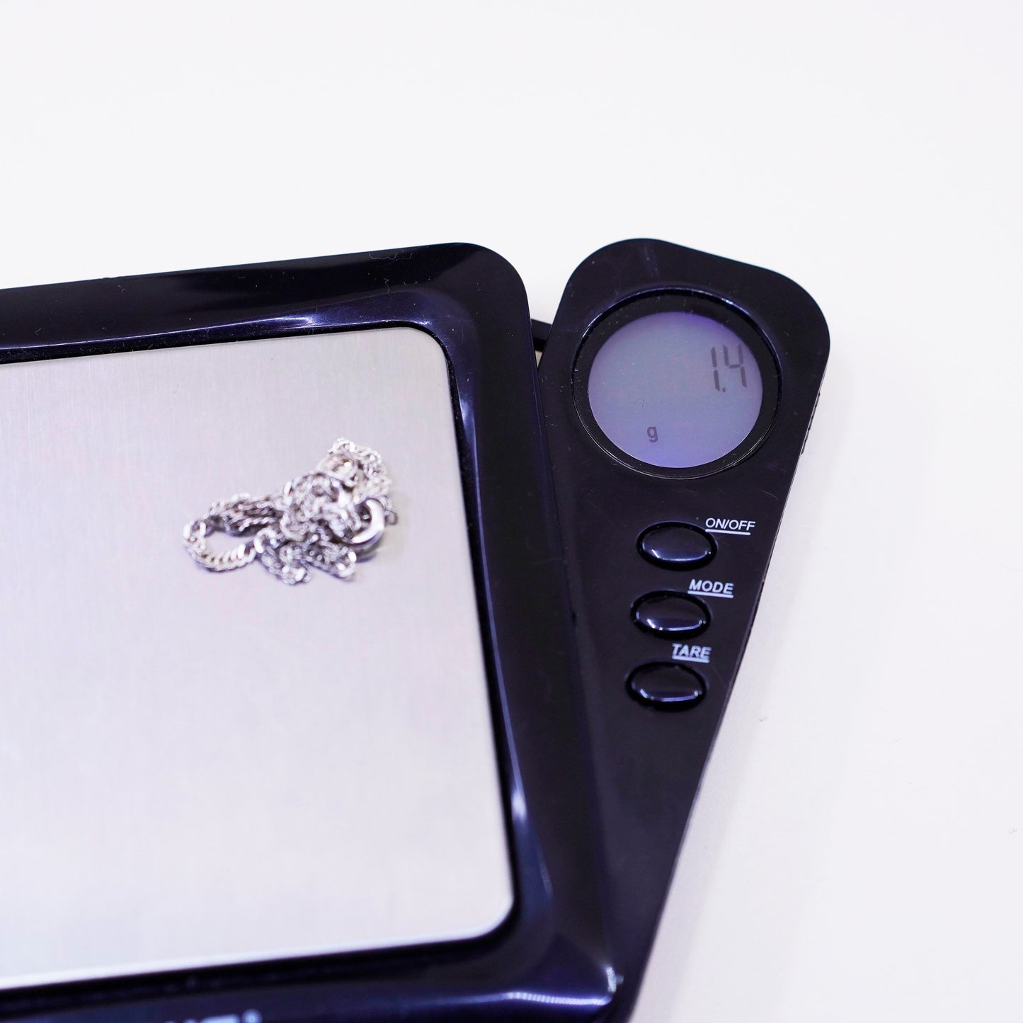 7.25”, 2mm, Vintage Milor sterling silver bracelet, twisted curb link bracelet