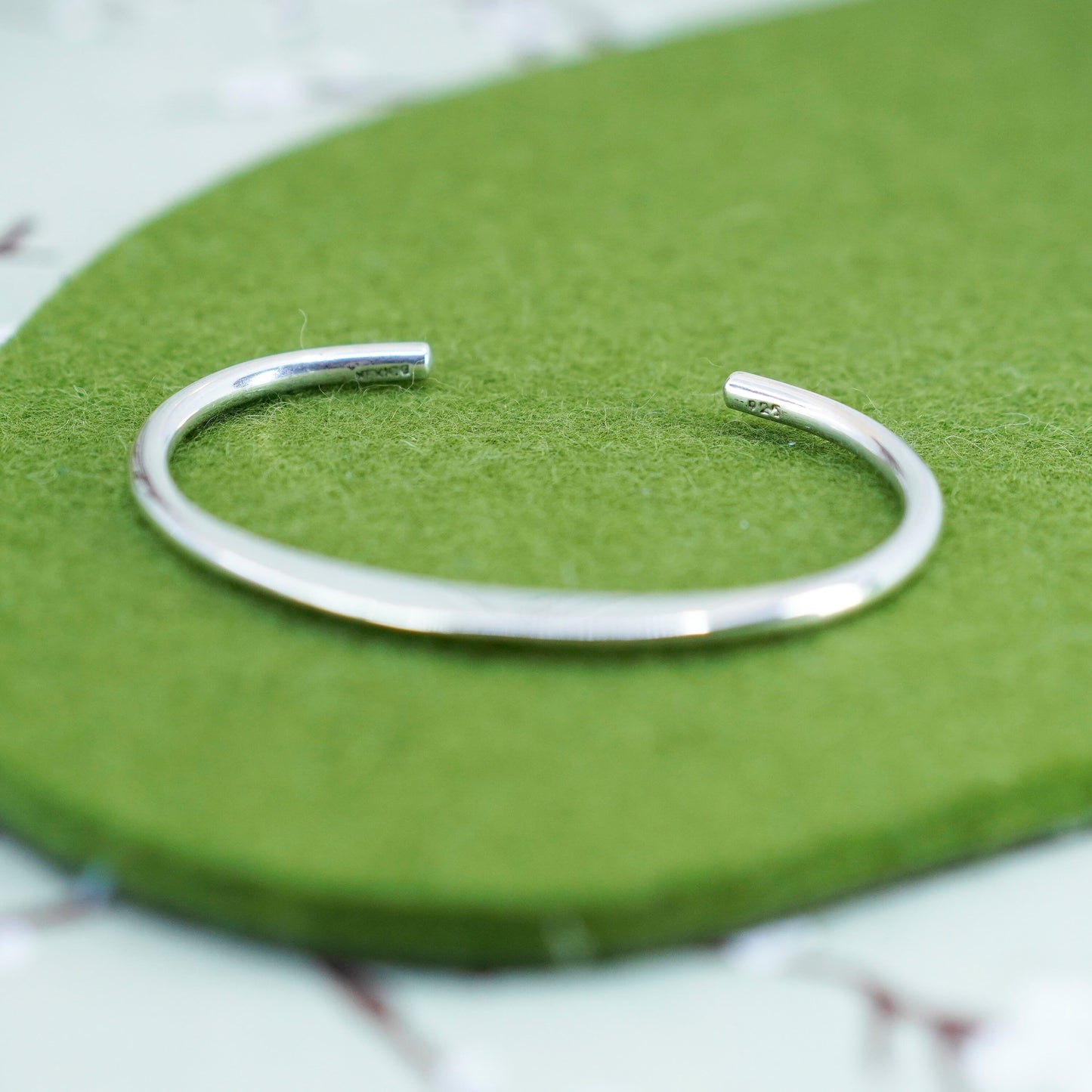 6”, southwestern Sterling silver bracelet, modern minimalist handmade 925 cuff