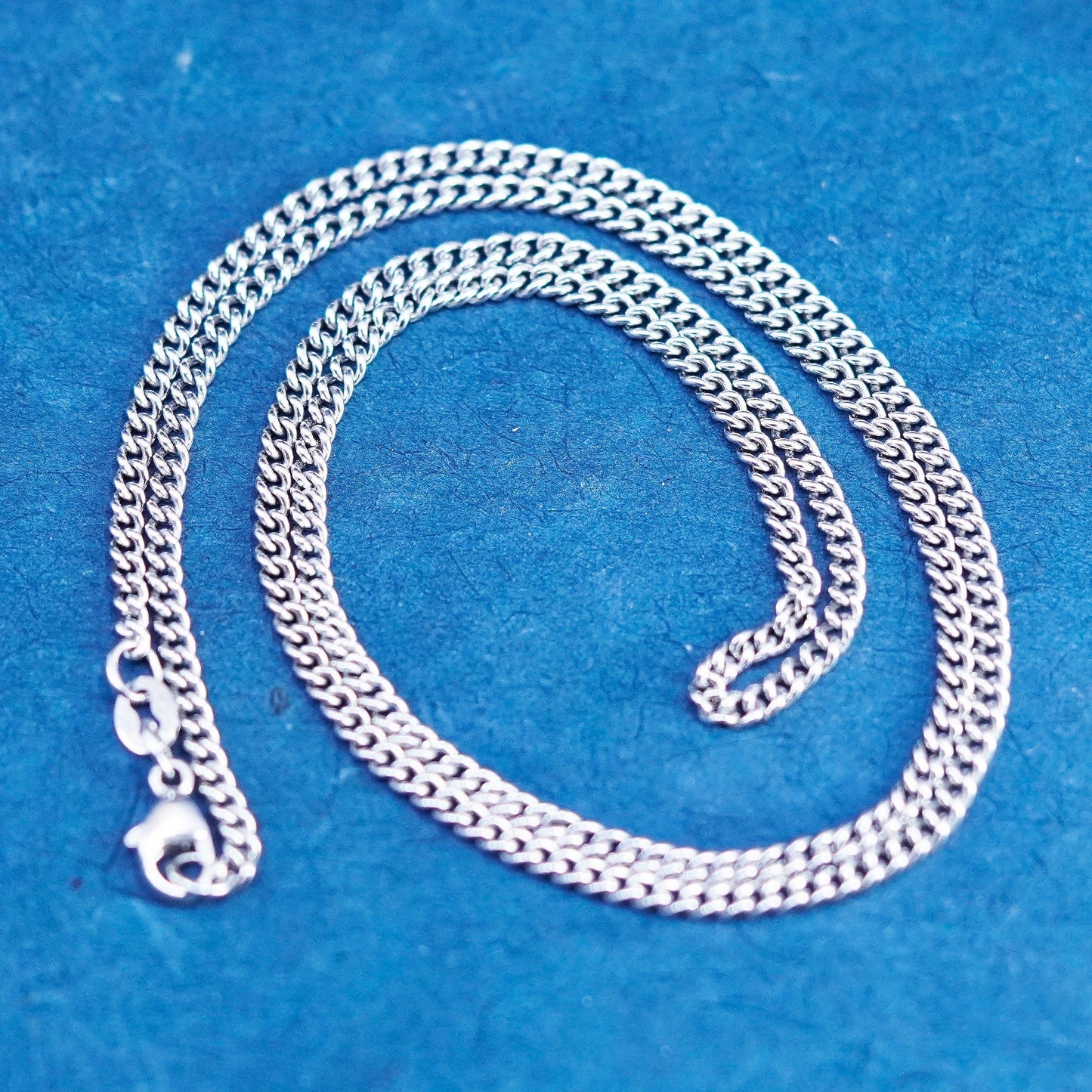 20”, 2mm, James Avery Sterling silver handmade necklace, 925 curb link chain
