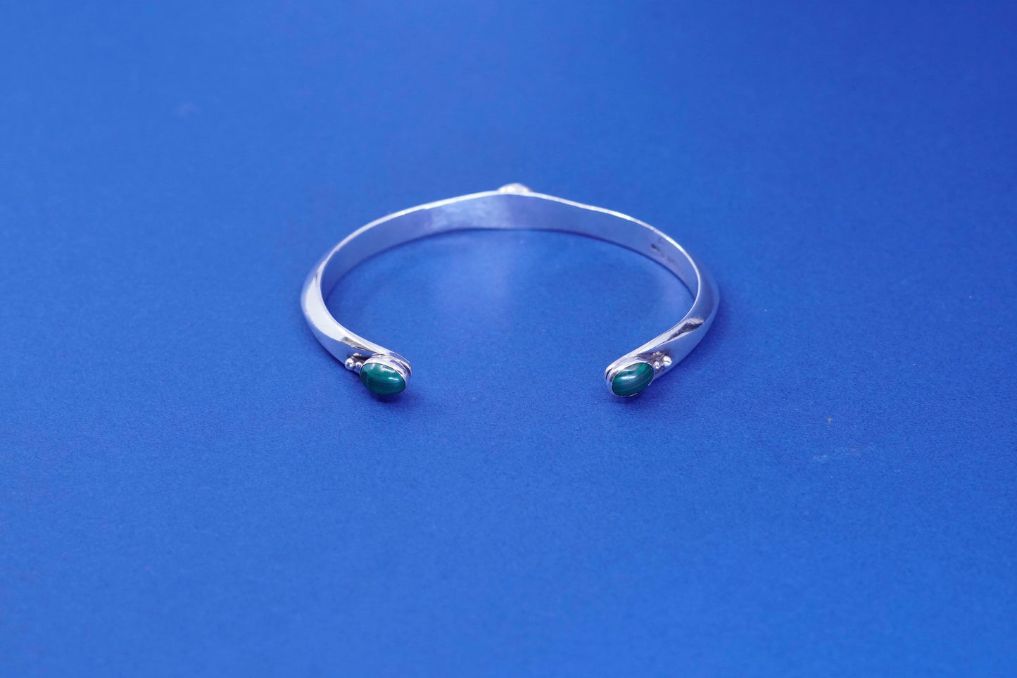 7”, navajo Native American Russell Sam Sterling silver bracelet, 925 cuff