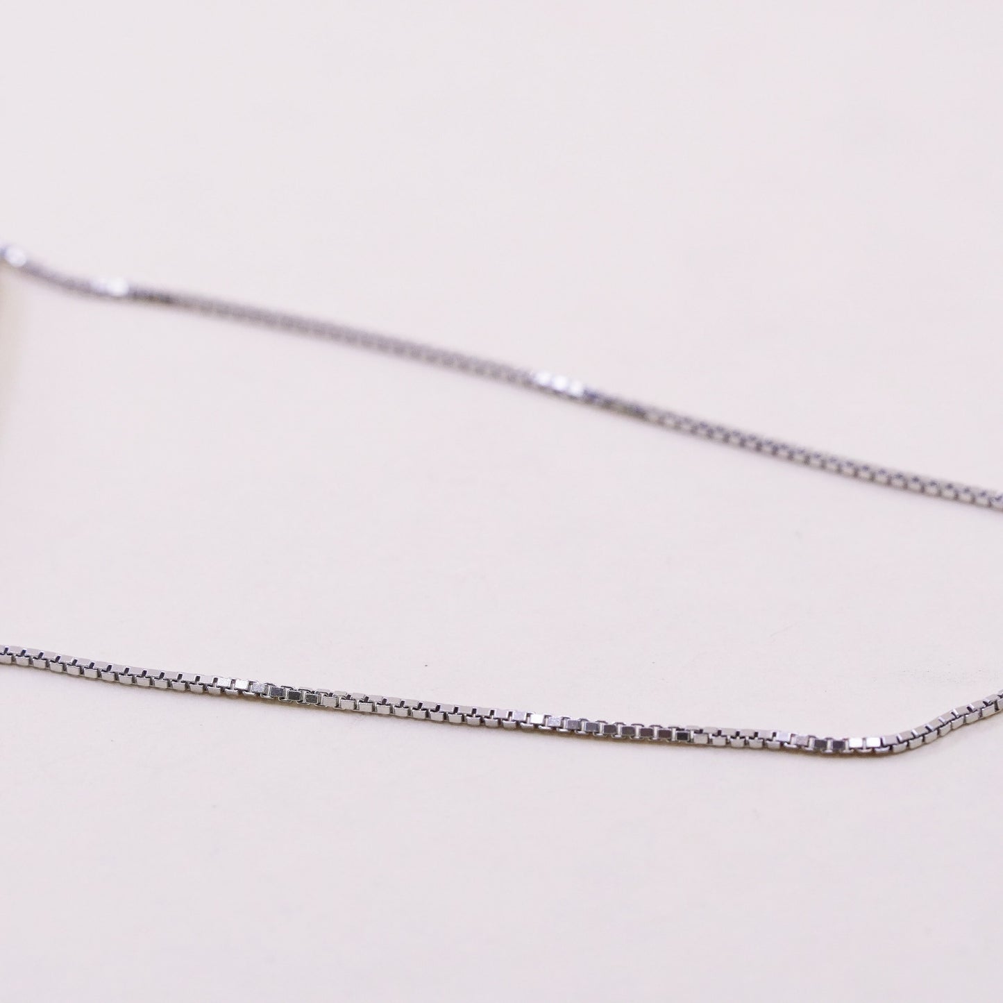 Vintage sterling silver bracelet, 925 box chain name “Mather daughter friends