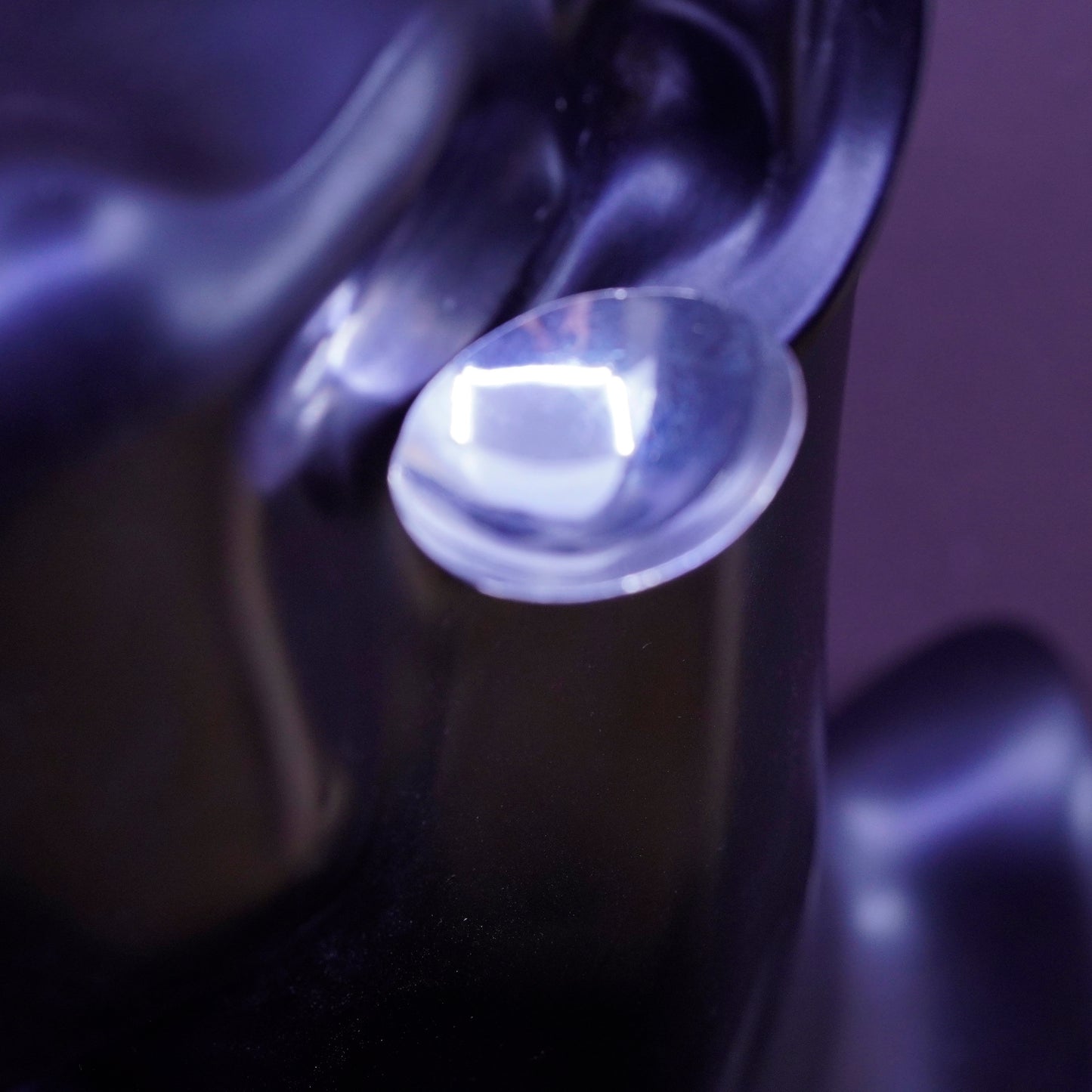 Vintage Sterling silver disc studs, 925 earrings