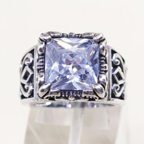 Sz 5 Rare Retired Silpada Silpada Uptown Sterling 925 Silver Handmade Ring R0981