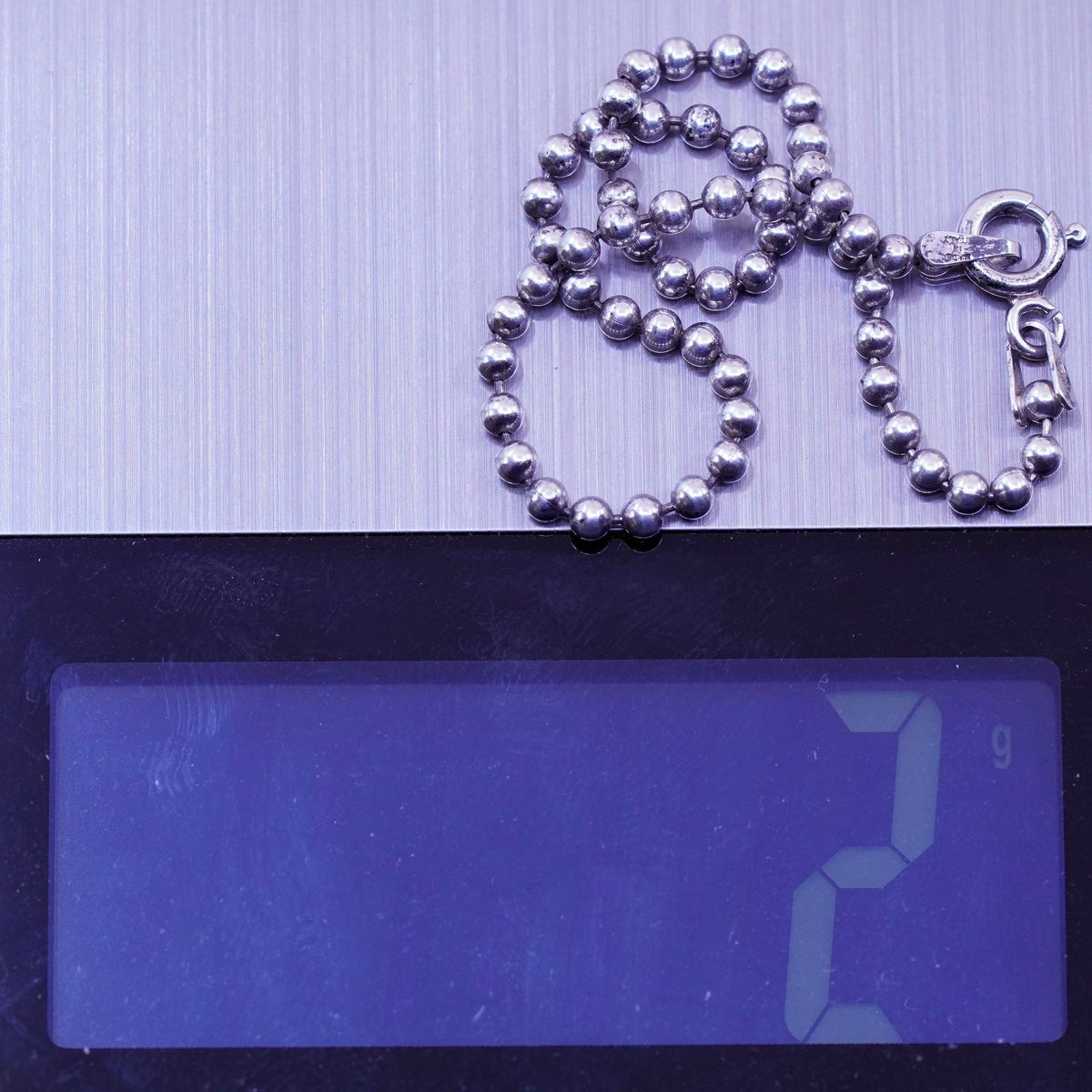 7.25,, Vintage mexico sterling silver 925 beads bracelet, handmade jewelry