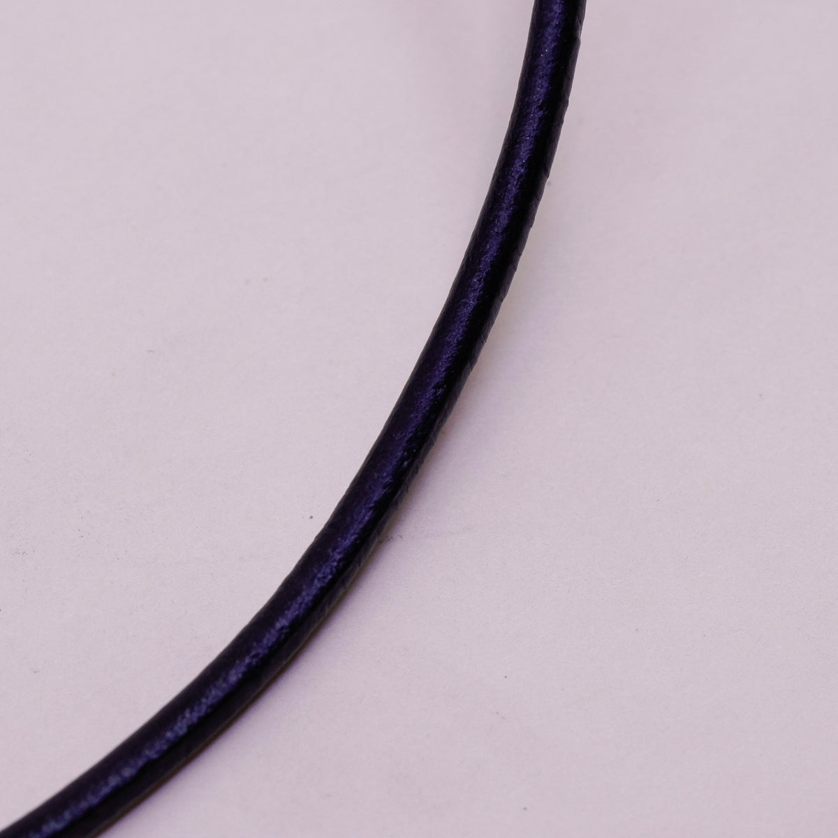 16”, Vtg silpada Sterling 925 Silver Clasp W/ black Leather Necklace