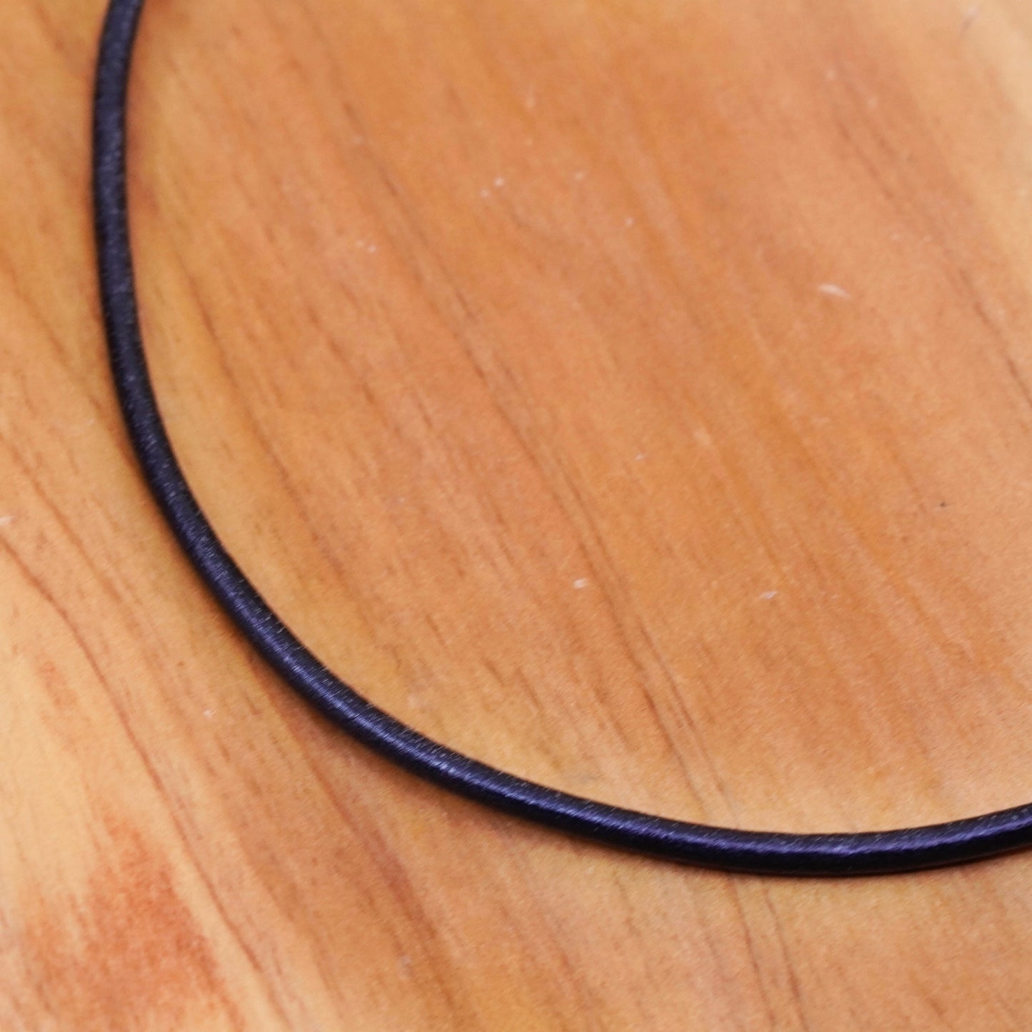 16+2”, silpada handmade necklace, black leather choker with sterling 925 silver