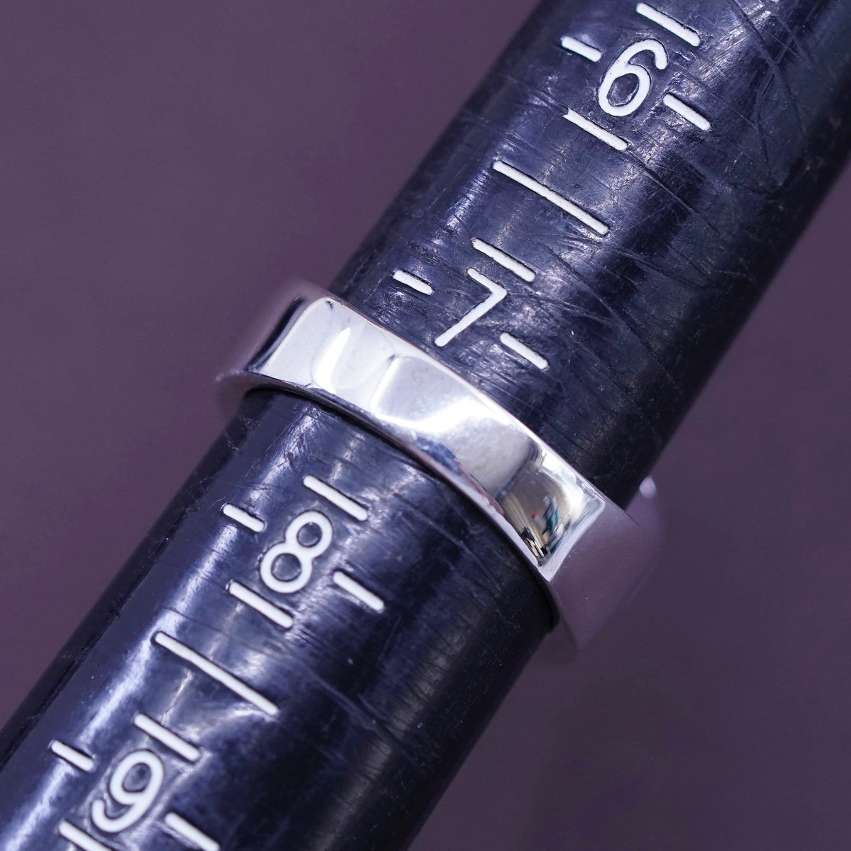 Size 7.25, vtg statement cocktail ring, Sterling 925 Silver rainbow topaz Ring