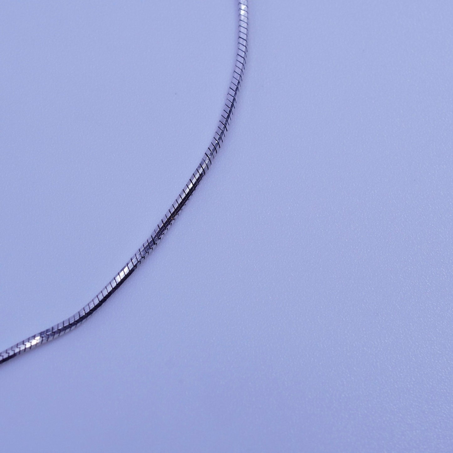 10”, 1mm, Sterling 925 silver handmade bracelet, snake anklet