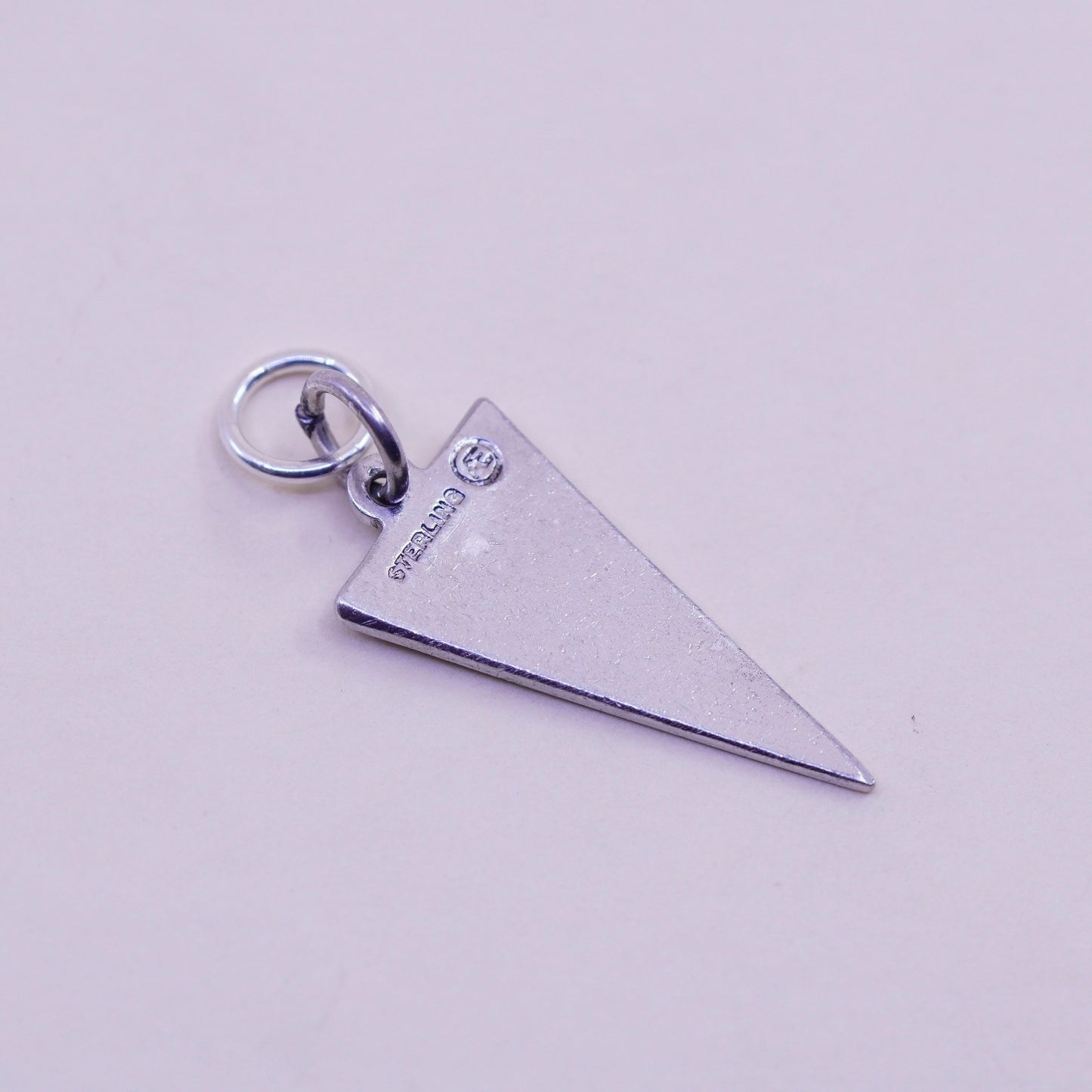 Sterling silver handmade star pendant, 925 cross, book engraved “holy bible
