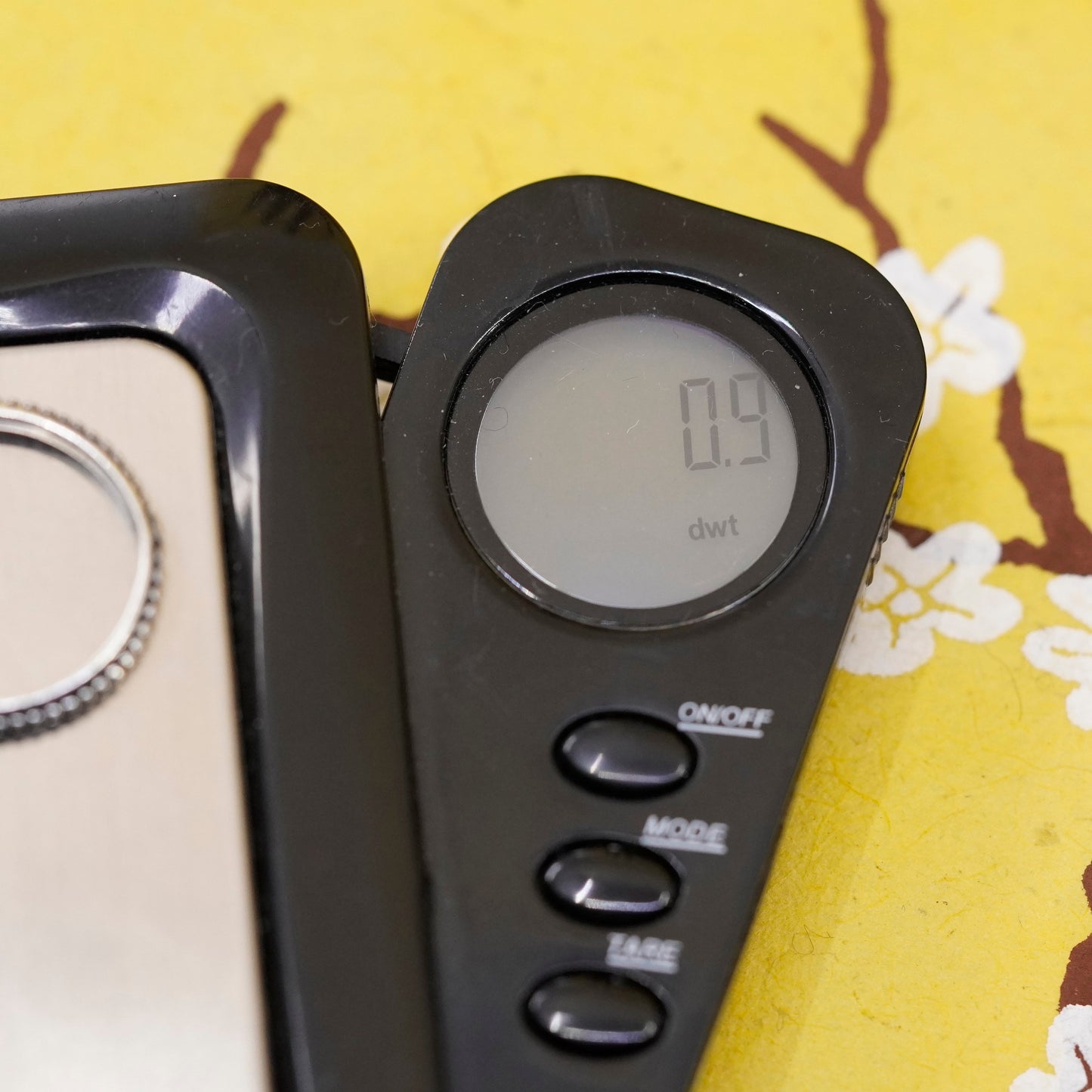 Size 8, vtg Sterling silver stackable handmade ring, 925 stackable band beads