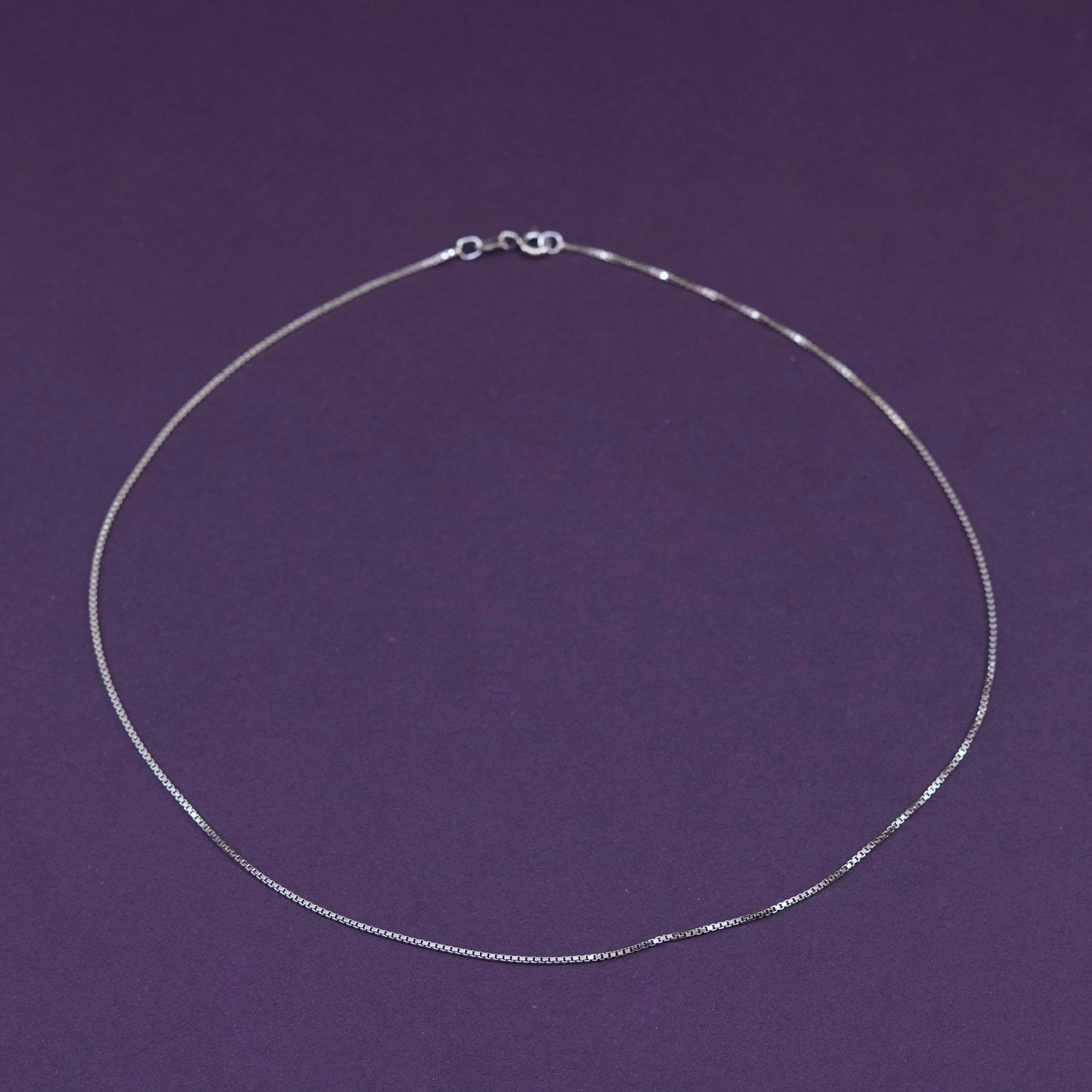 16”, Danecraft vermeil gold filled Sterling silver chain, Italy 925 necklace