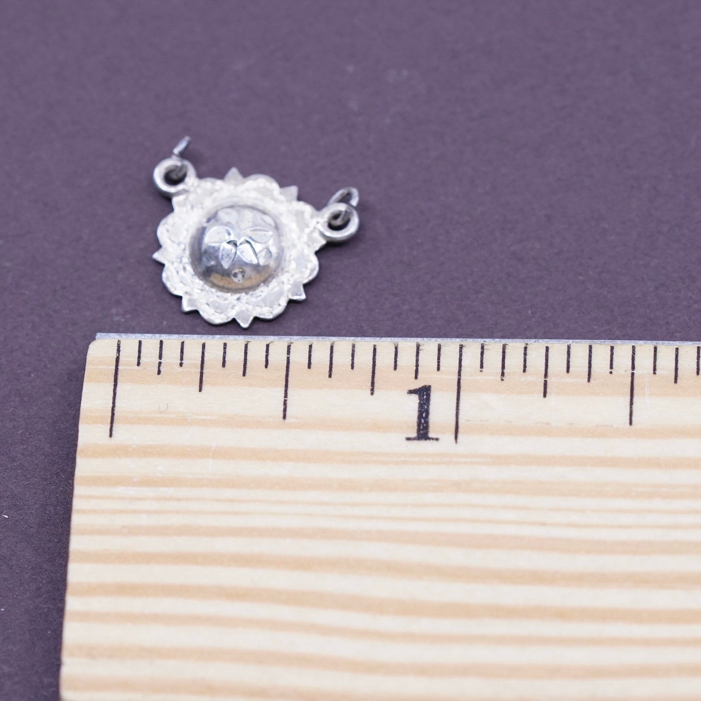 Vintage Sterling 925 silver handmade pendant