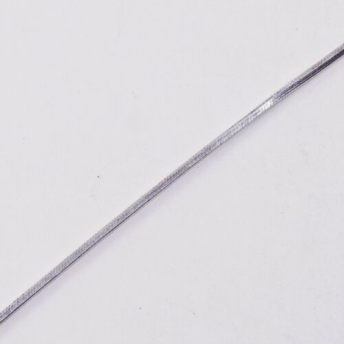 9”, Sterling Silver Handmade Bracelet, Snake Chain Anklet, Stamped 925 Italy
