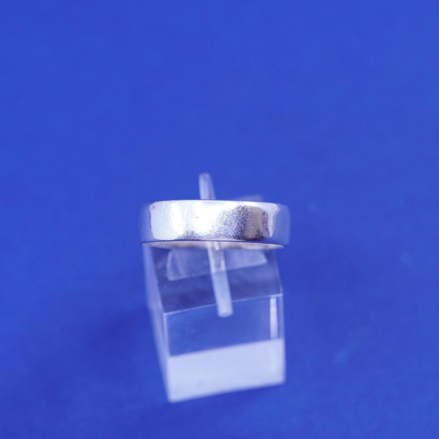 Size 10, CAROLYN POLLACK RELIOS Sterling 925 silver handmade stackable ring