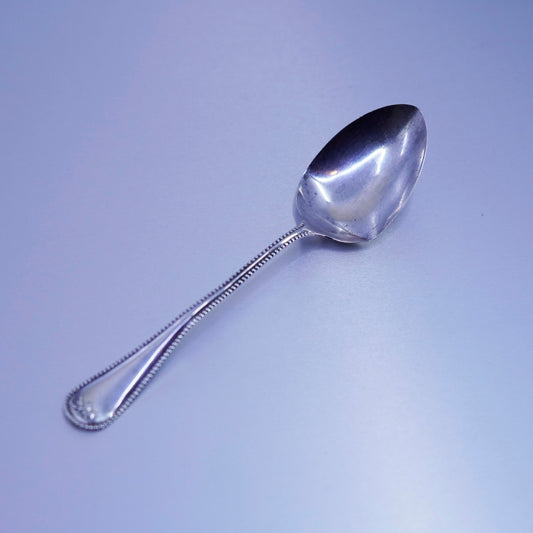 Vintage Sterling 925 silver handmade spoon, stamped Sterling