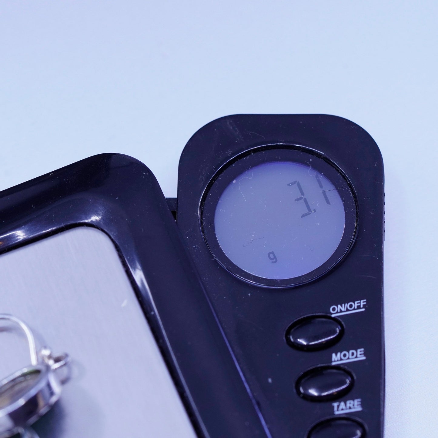 Vintage Sterling 925 silver handmade earrings with oval resin butterfly wings